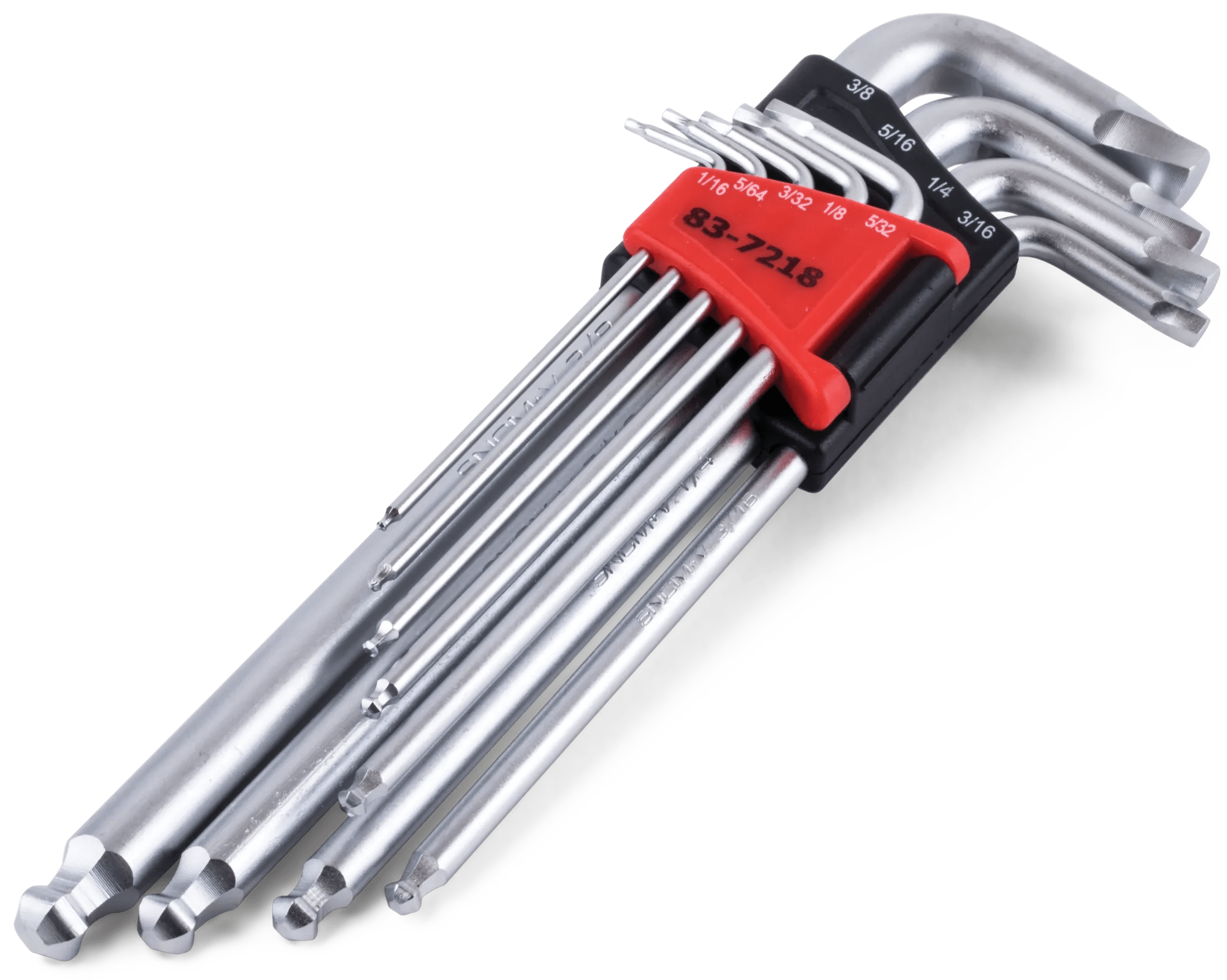 9 Piece (1/16" - 3/8") Hex Key Extractor Set