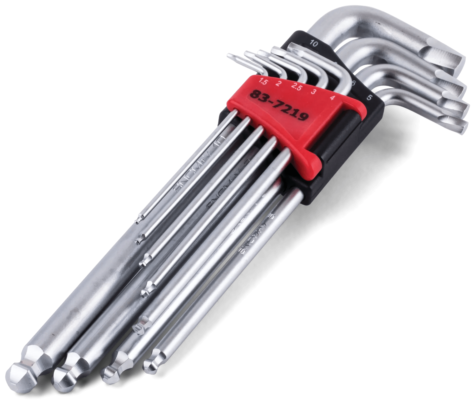 9 Piece (M1.5 - M10) Hex Key Extractor Set