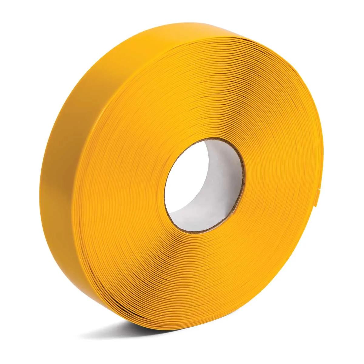 2" x 100' Heavy Duty PVC Yellow Floor Tape