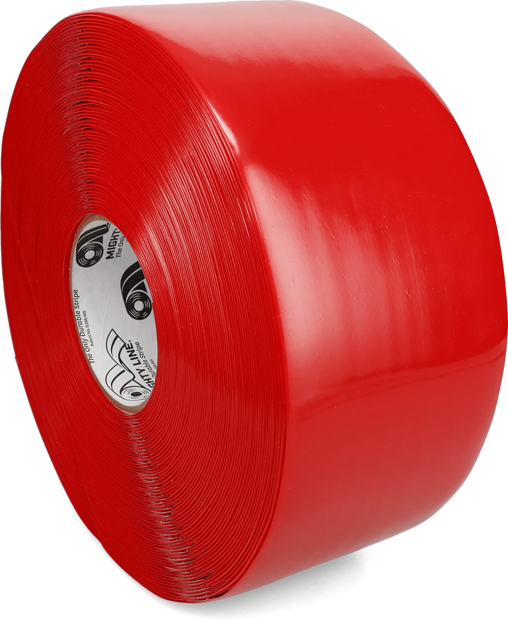 4" x 100' Heavy Duty PVC Red Floor Tape