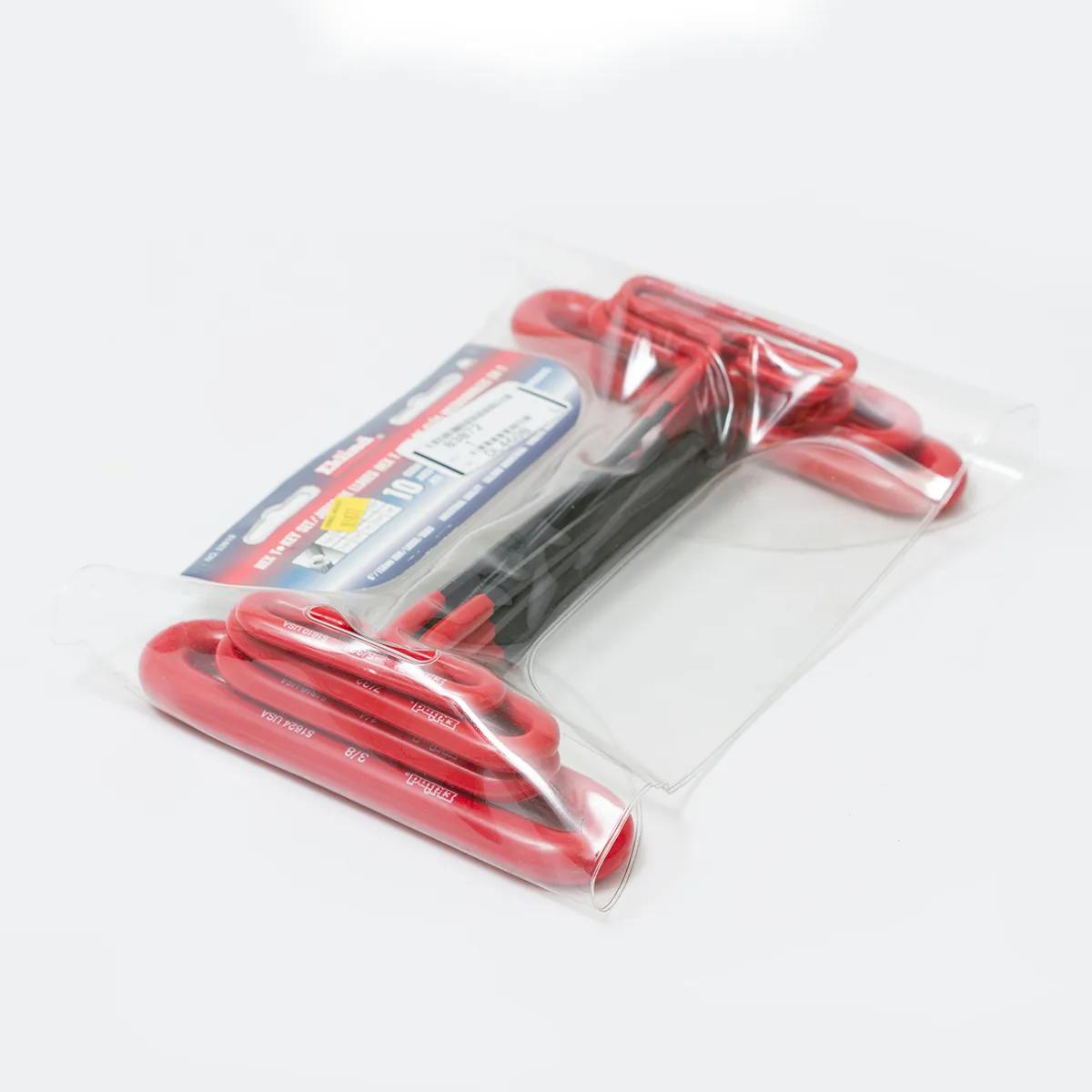 10 Key Cushion Grip T-Handle Hex Key Service Kits