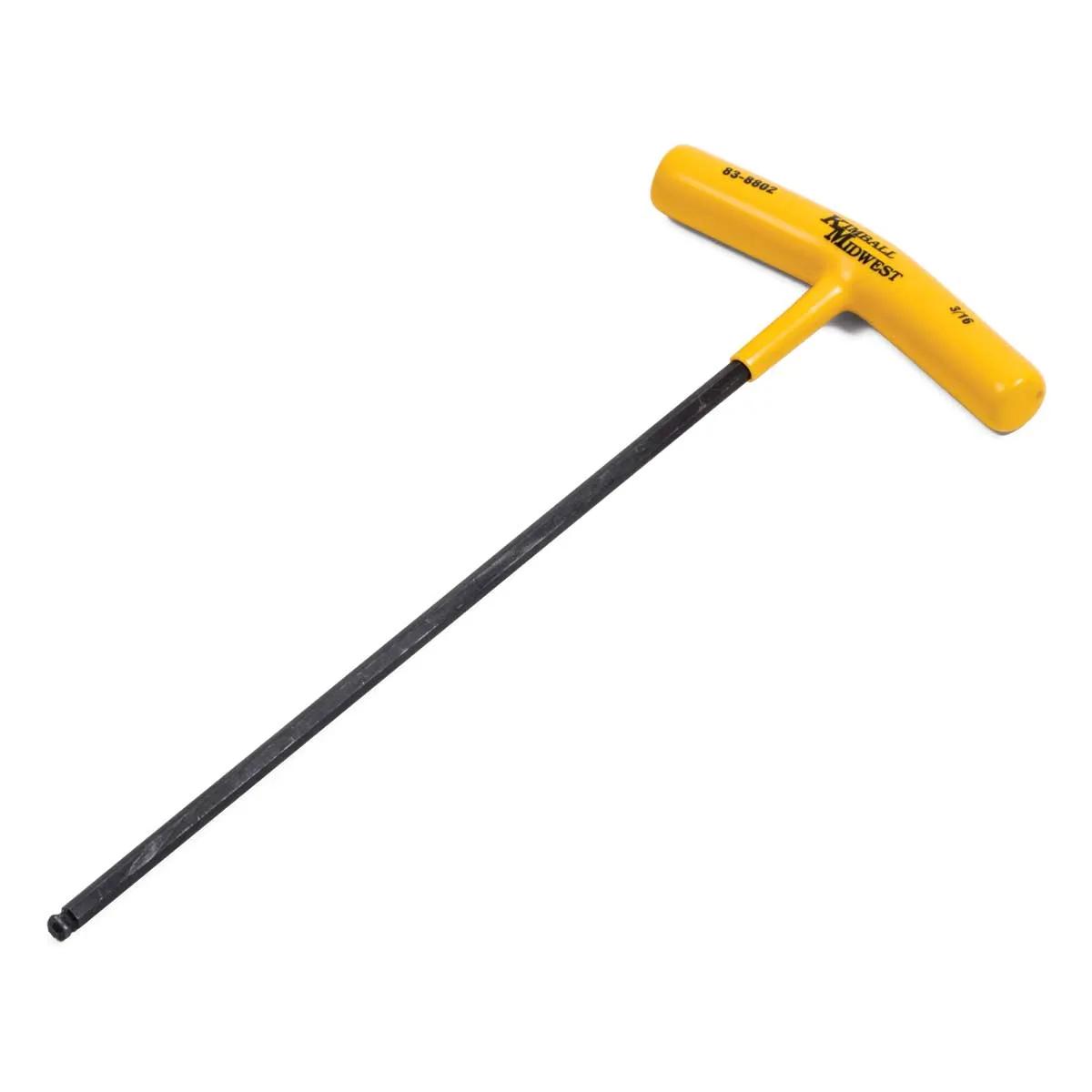 Fractional Tru-Hold Ball End T-Handle Hex Keys