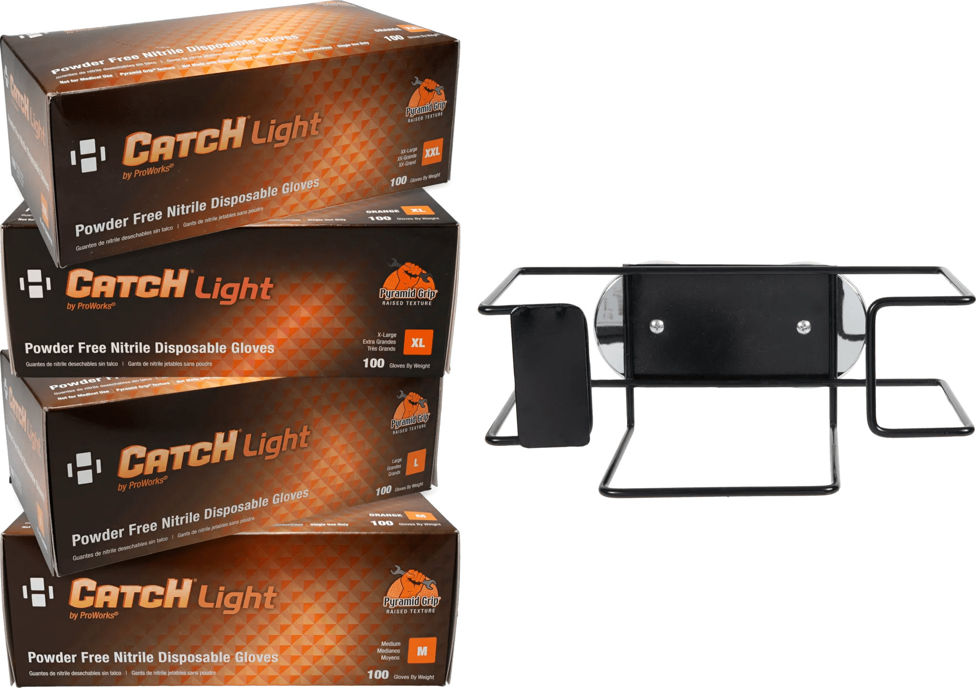 Catch® Light 6-Mil Glove with Storage Bundle