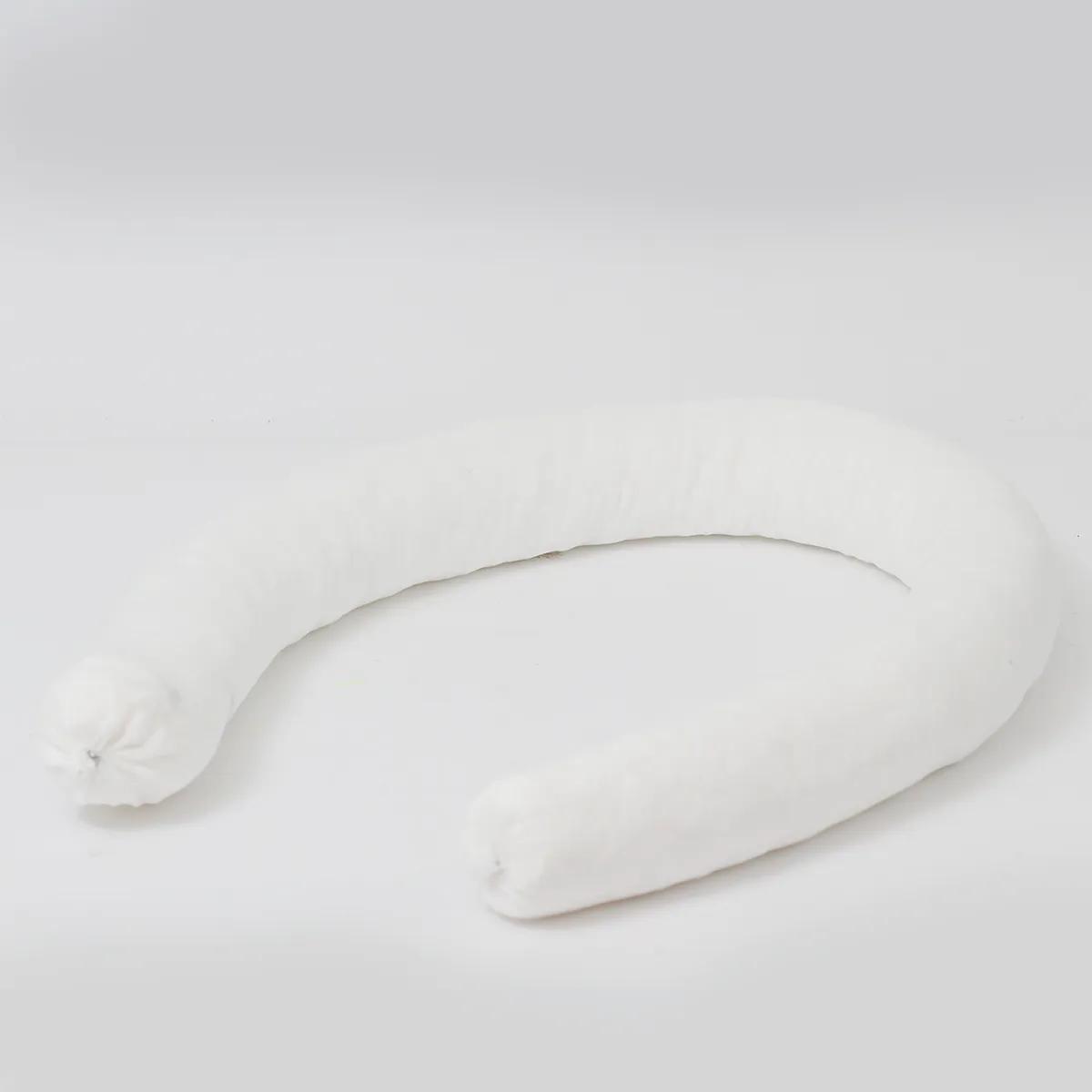 3" x 4' White Absorbent Socks