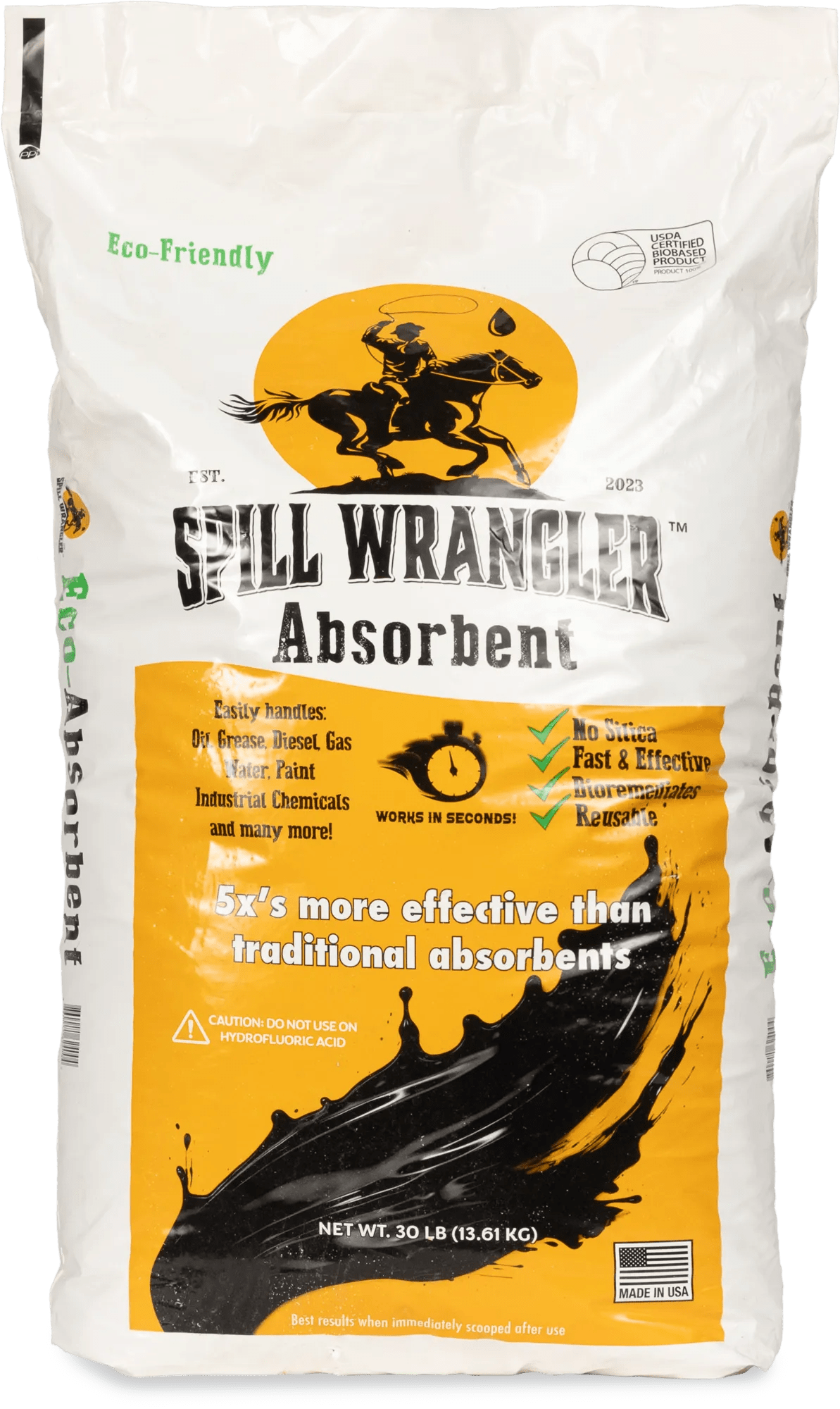 Spill Wrangler™ Eco Absorbent