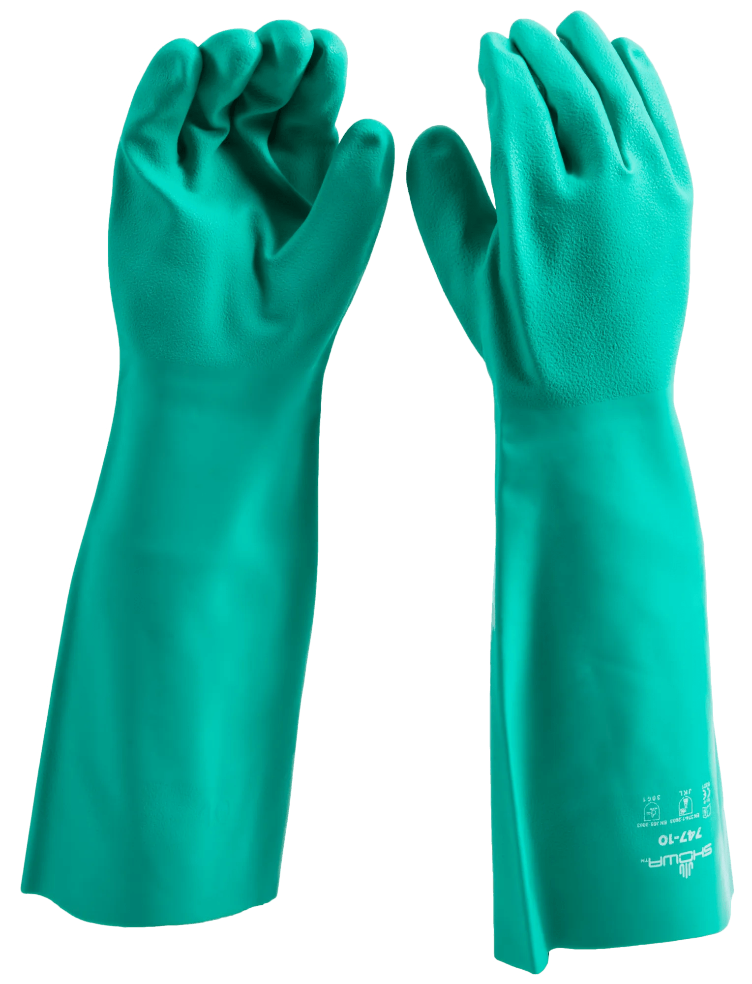 Solvent Resistant Nitrile Gloves (X-Large, 1 Pair)