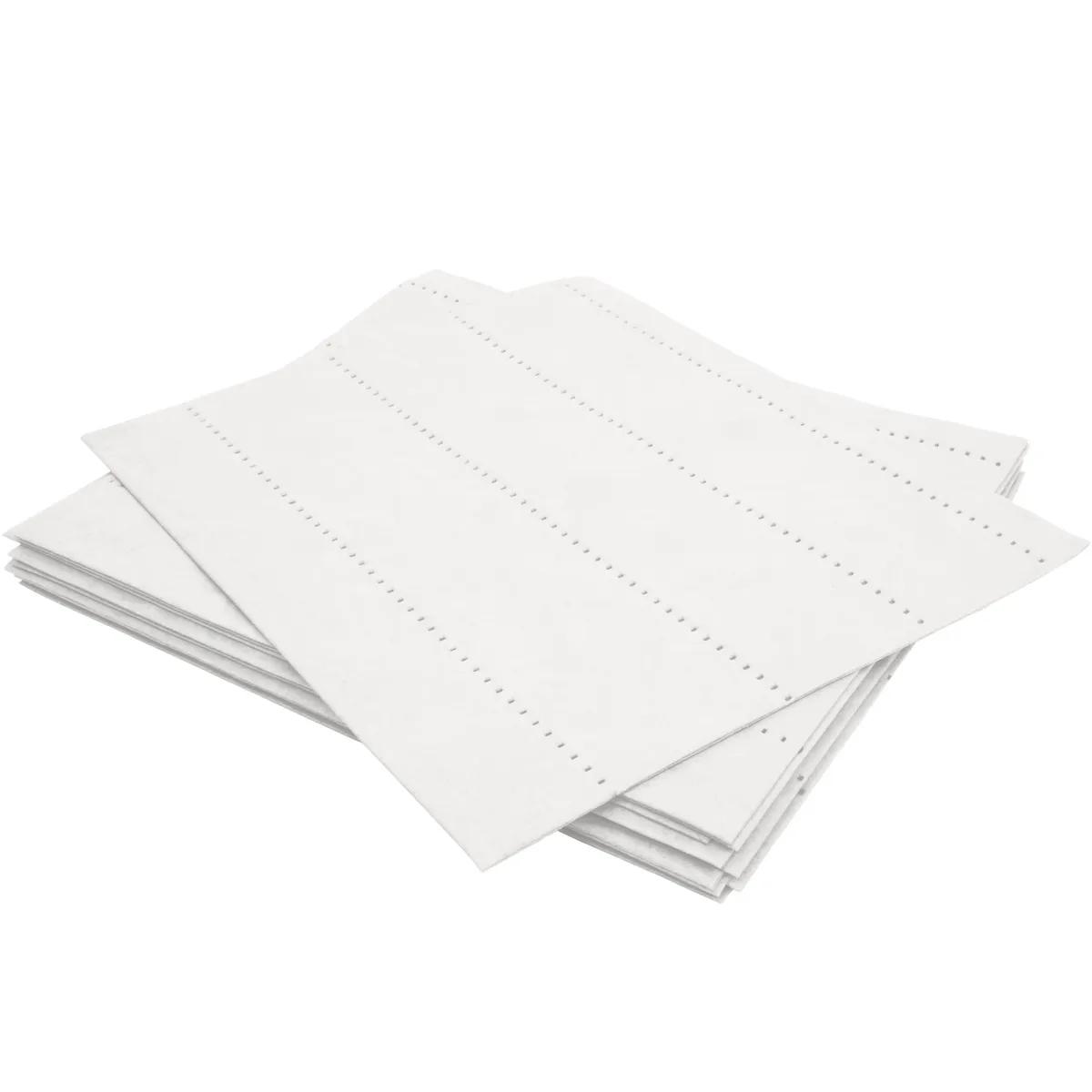 16" x 18" White Absorbent Pads
