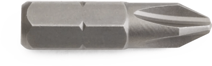 #2 Phillips Extra-Hard Hex Insert Bit - 2 Pack