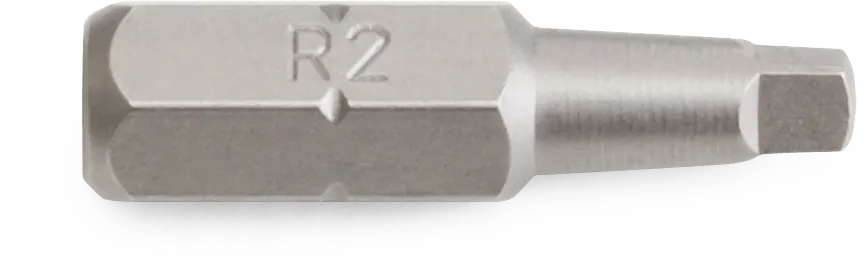 #2 Square Extra-Hard Hex Insert Bit