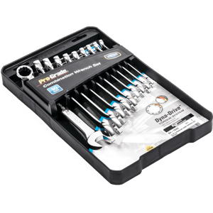 10 Piece (M10 - M19) Metric Combination Wrench Set