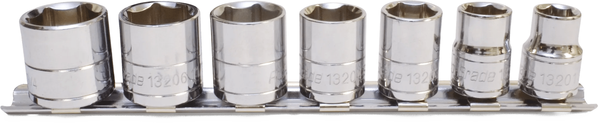 7 Piece (3/8" - 3/4") 3/8" Drive Standard Socket Set
