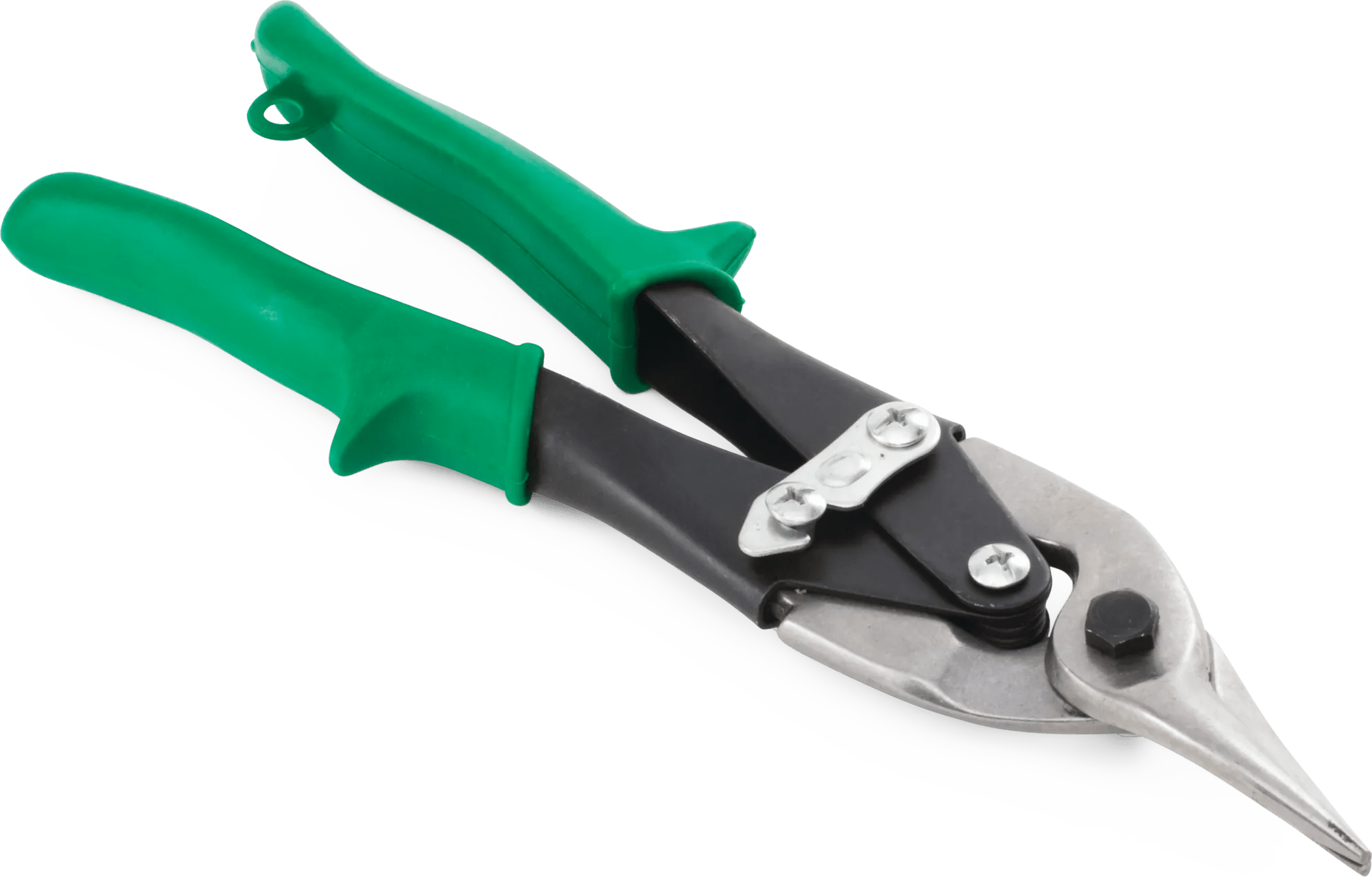 Carbon Steel Green Right Cut Aviation Tin Snips