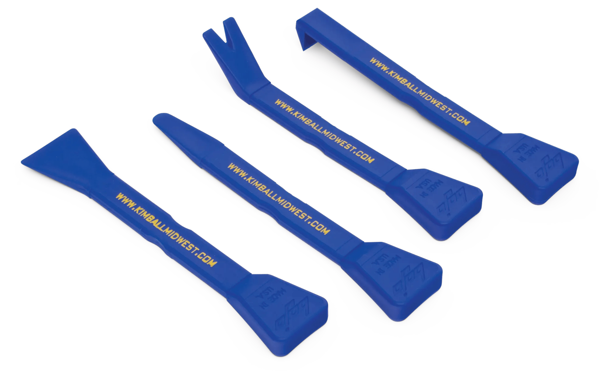 4 Piece (Pry Bar, General Wedge, Scraper & Wedge Puller) Pry-All Tool Kit
