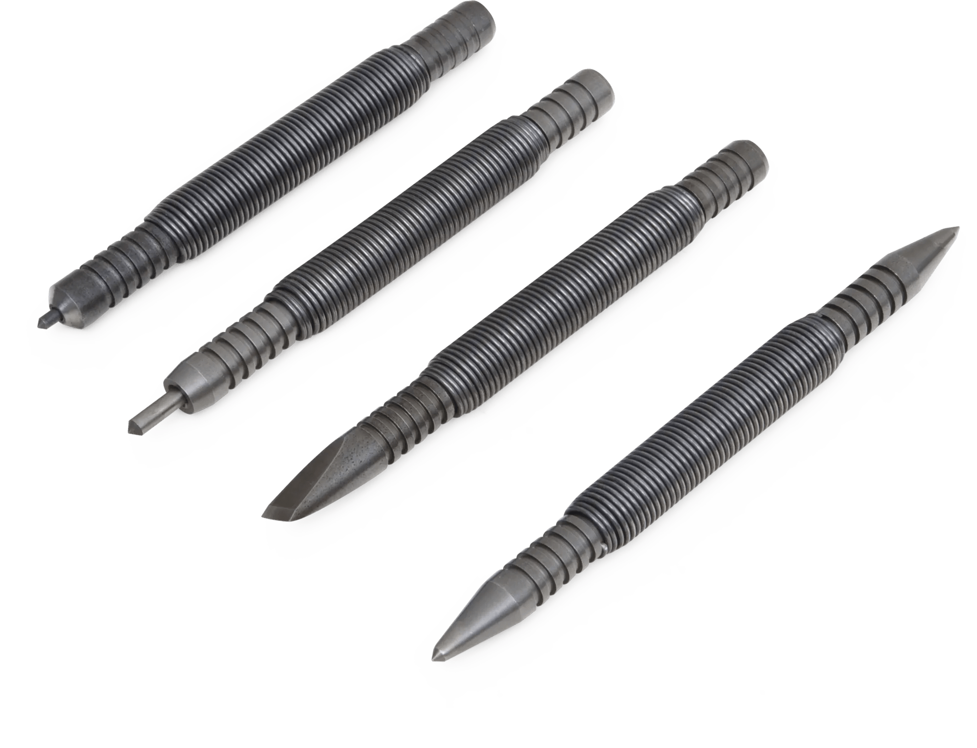 4 Piece Spring Powered Metal Working Tool Set