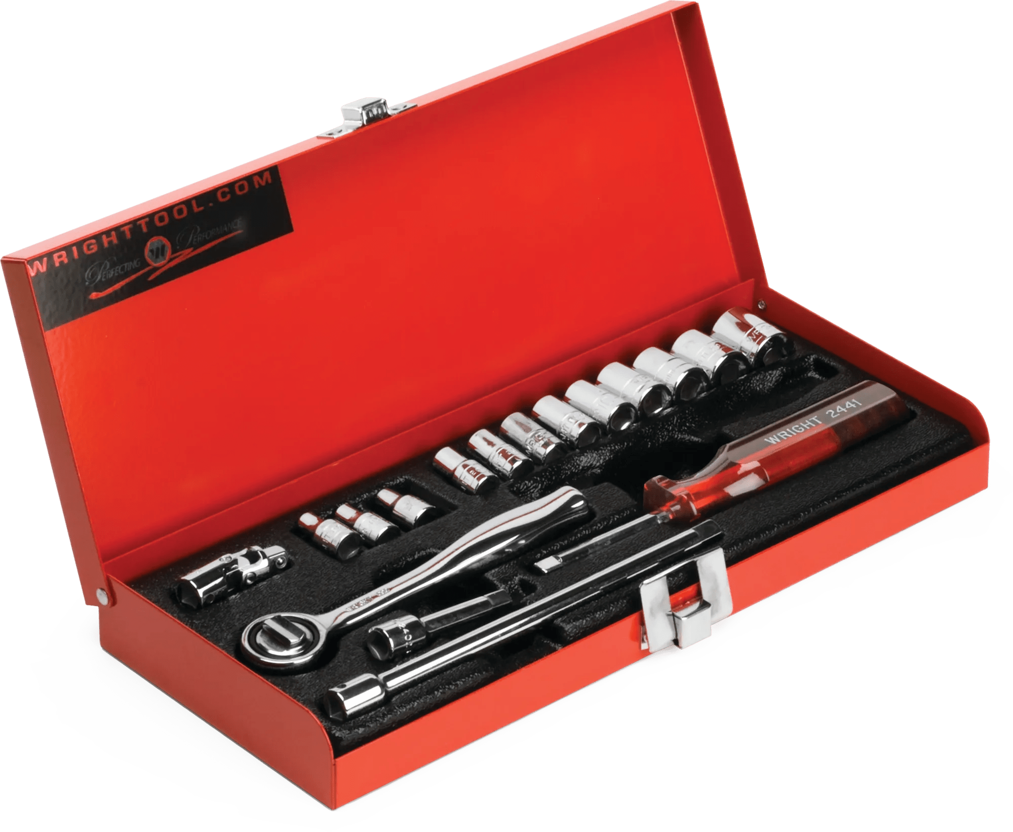 Wright Tool 17 Piece (M4 - M14) 1/4" Drive Metric Socket Set