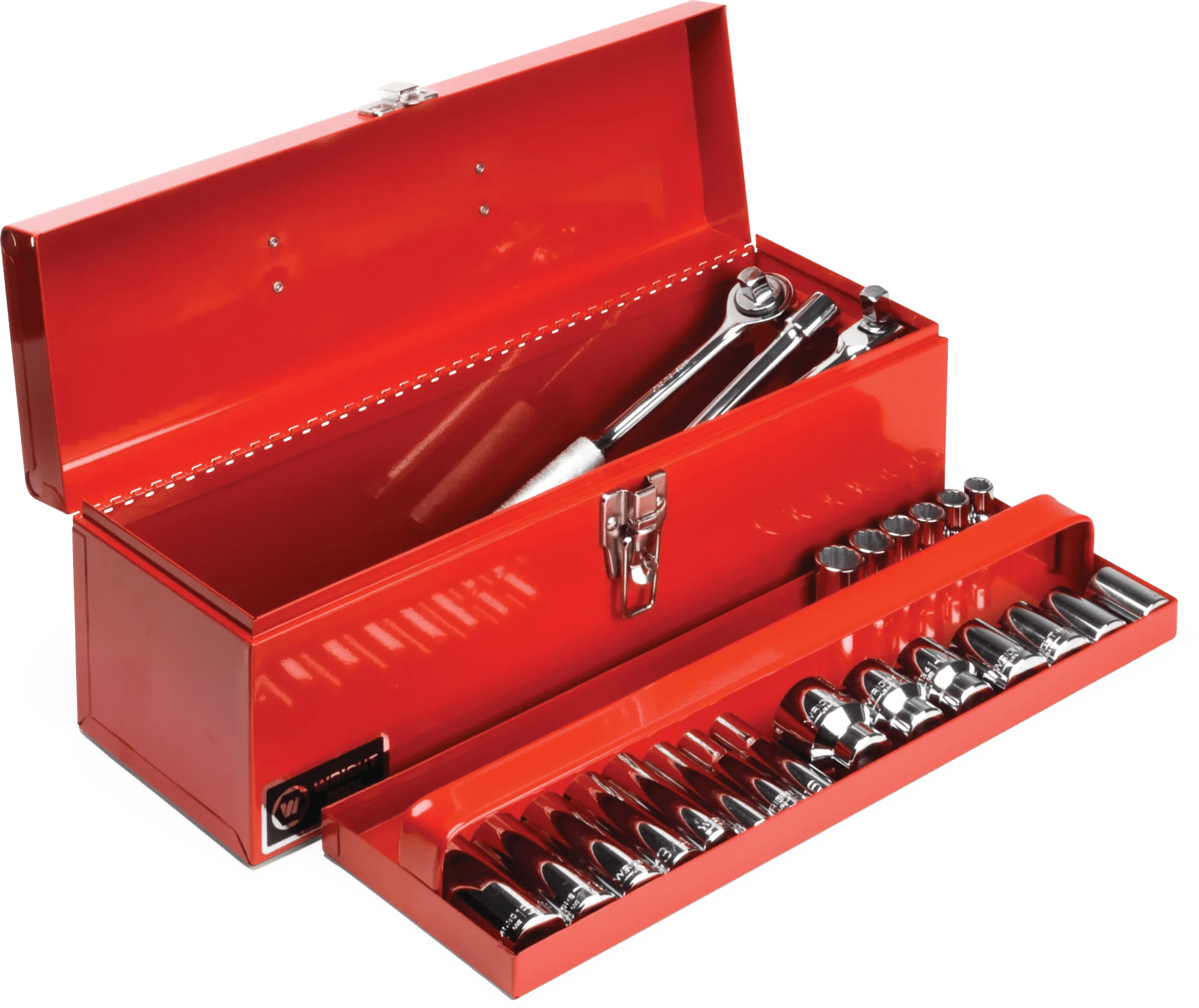 Wright Tool 24 Piece (7/16" - 1-1/4" & 1/2" - 15/16") 1/2" Drive Standard & Deep Socket Set