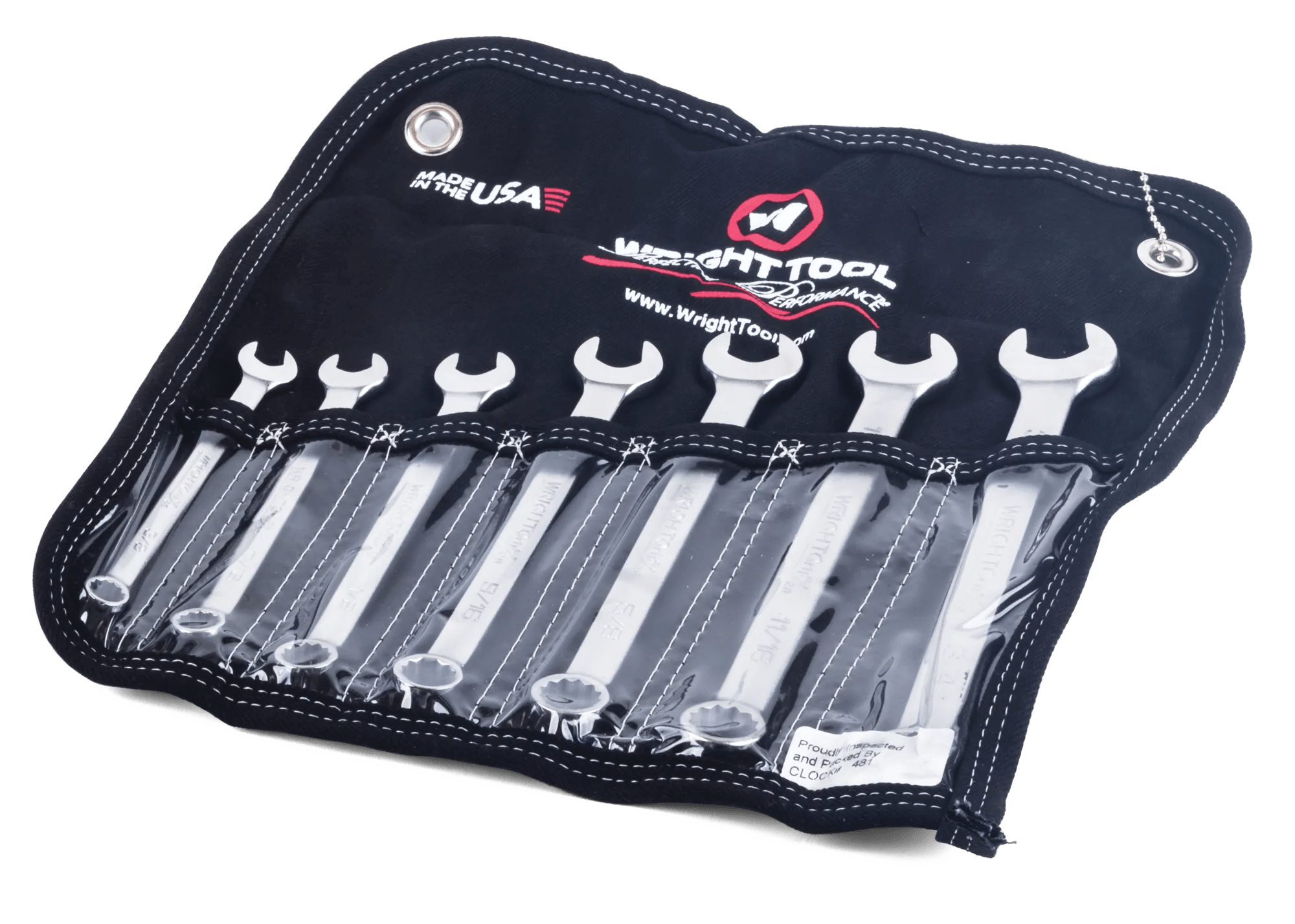 7 Piece (3/8" - 3/4") 12 Point Combination Wrench Set