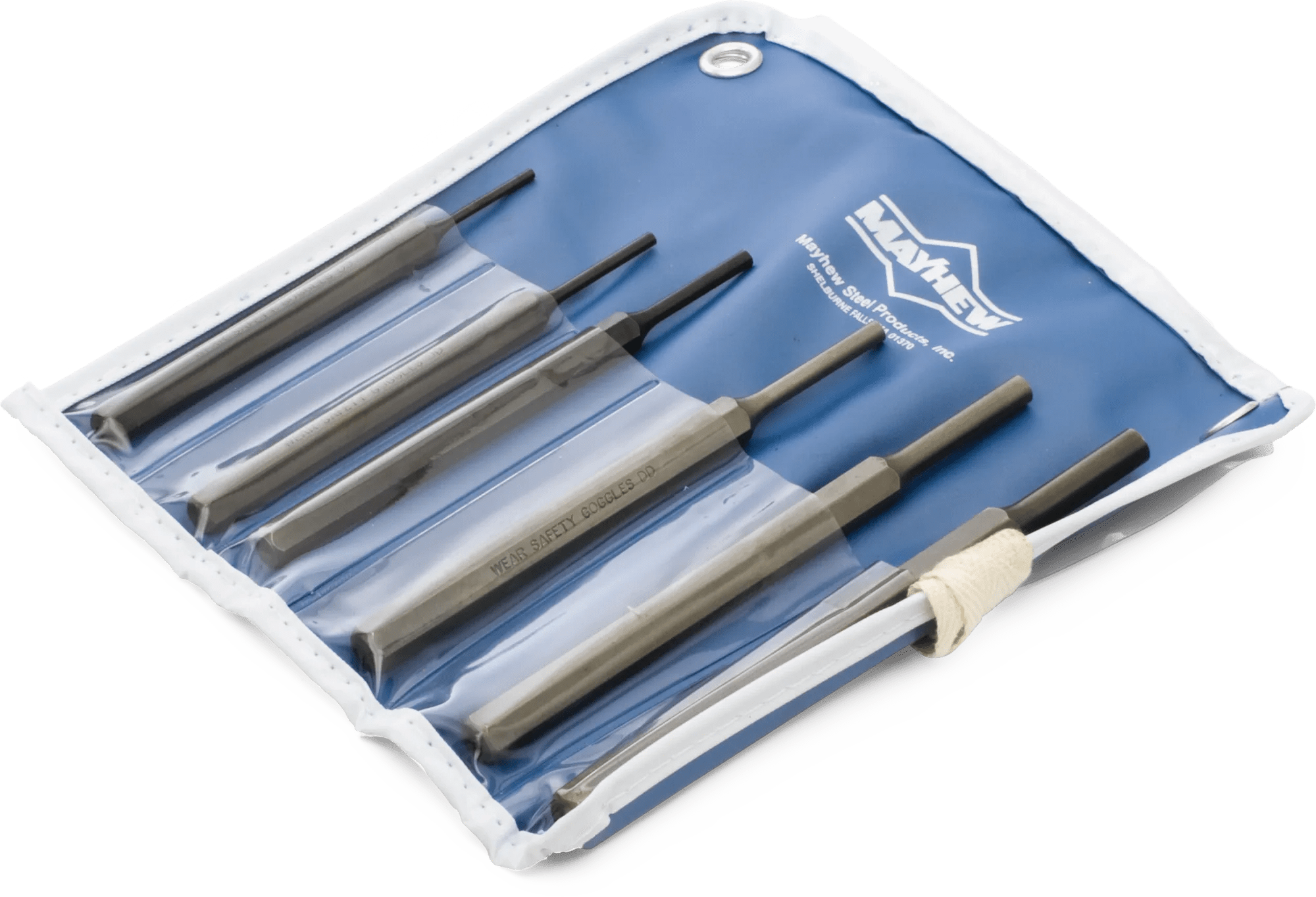 6 Piece (3/32" - 5/16") Pin Punch Set