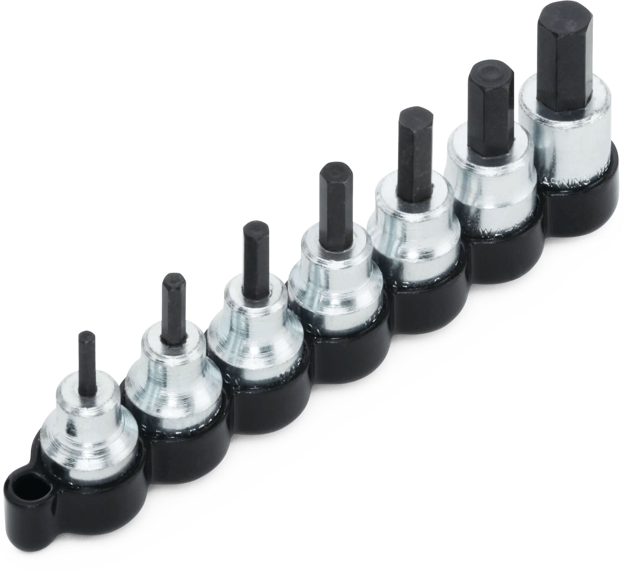 7 Piece - 3/8" Drive Hex Bit Socket Set