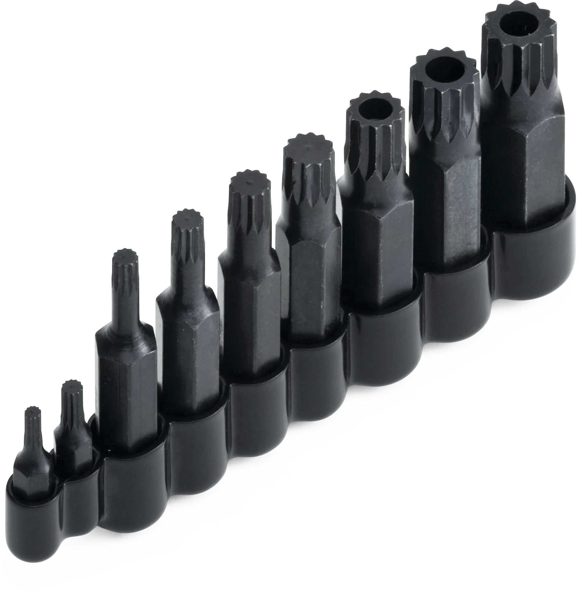 9 Piece (M4 - M18) 12 Point Triple Square Bit Set