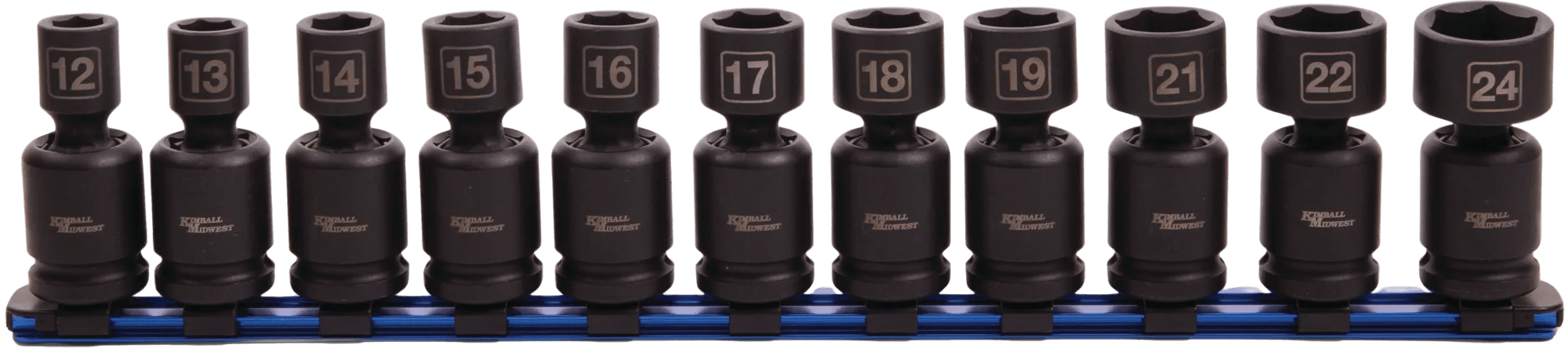 11 Piece Metric Pinless Wobble Socket Set