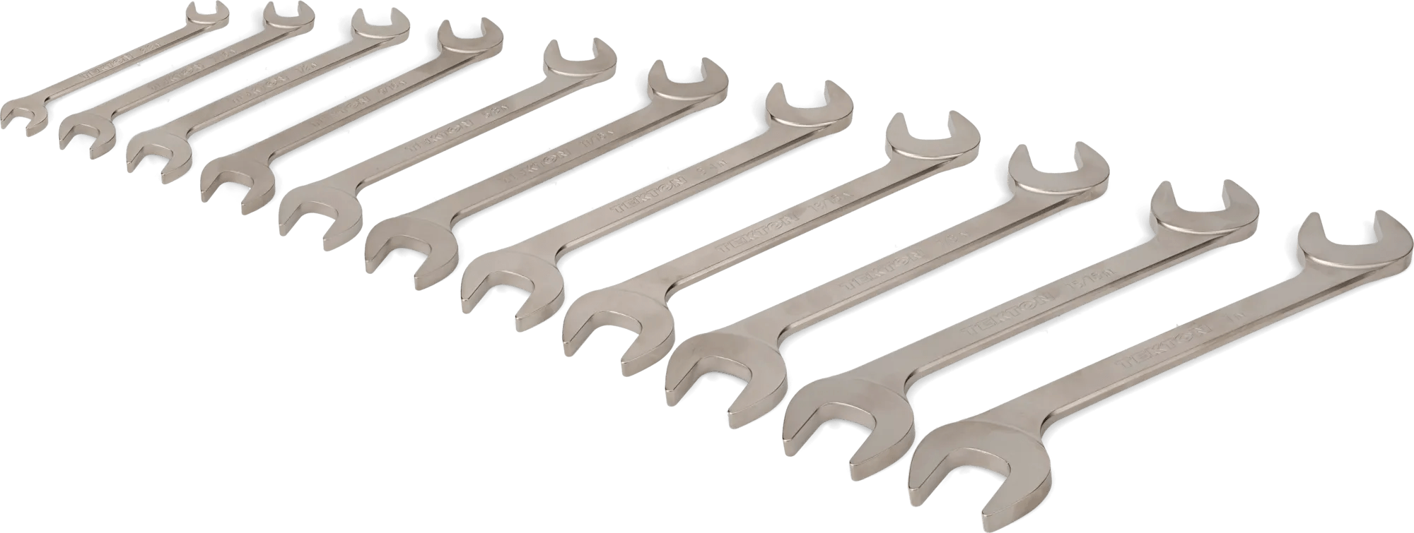 Angled Head Open End Wrench Sets