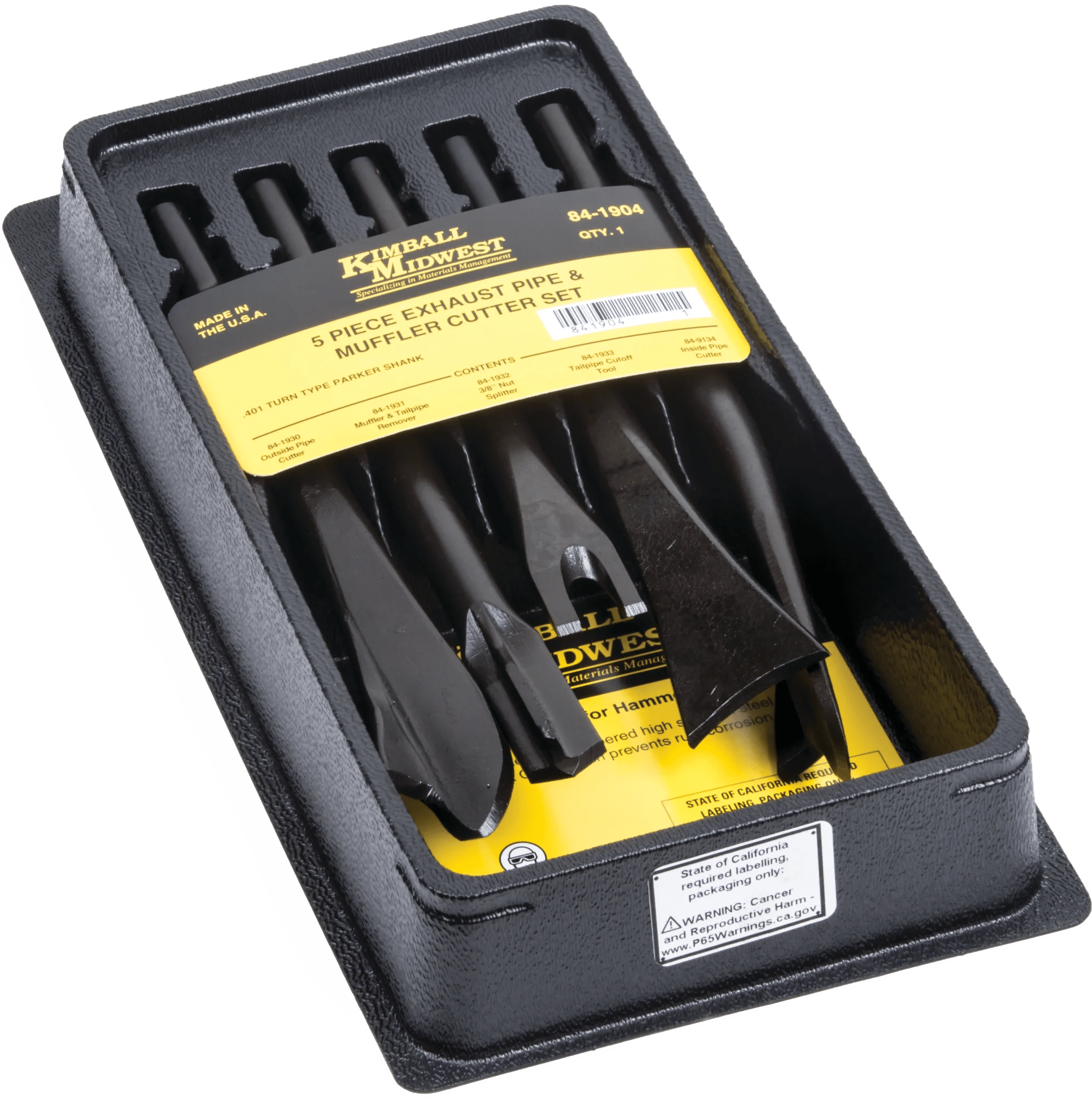 5 Piece Exhaust Pipe Hammer Gun Tool Set