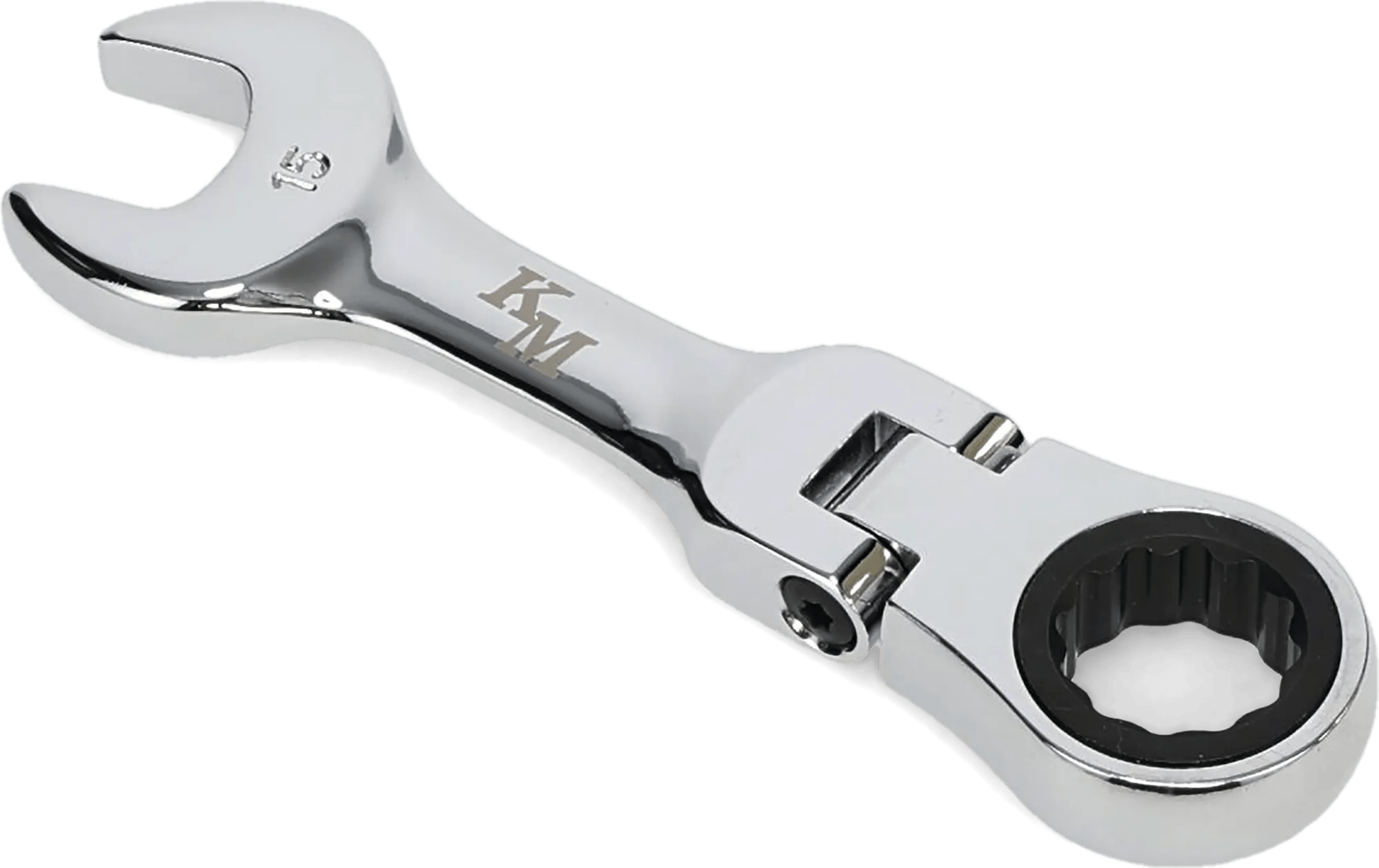 15 mm Flex Head Stubby Combination Wrench