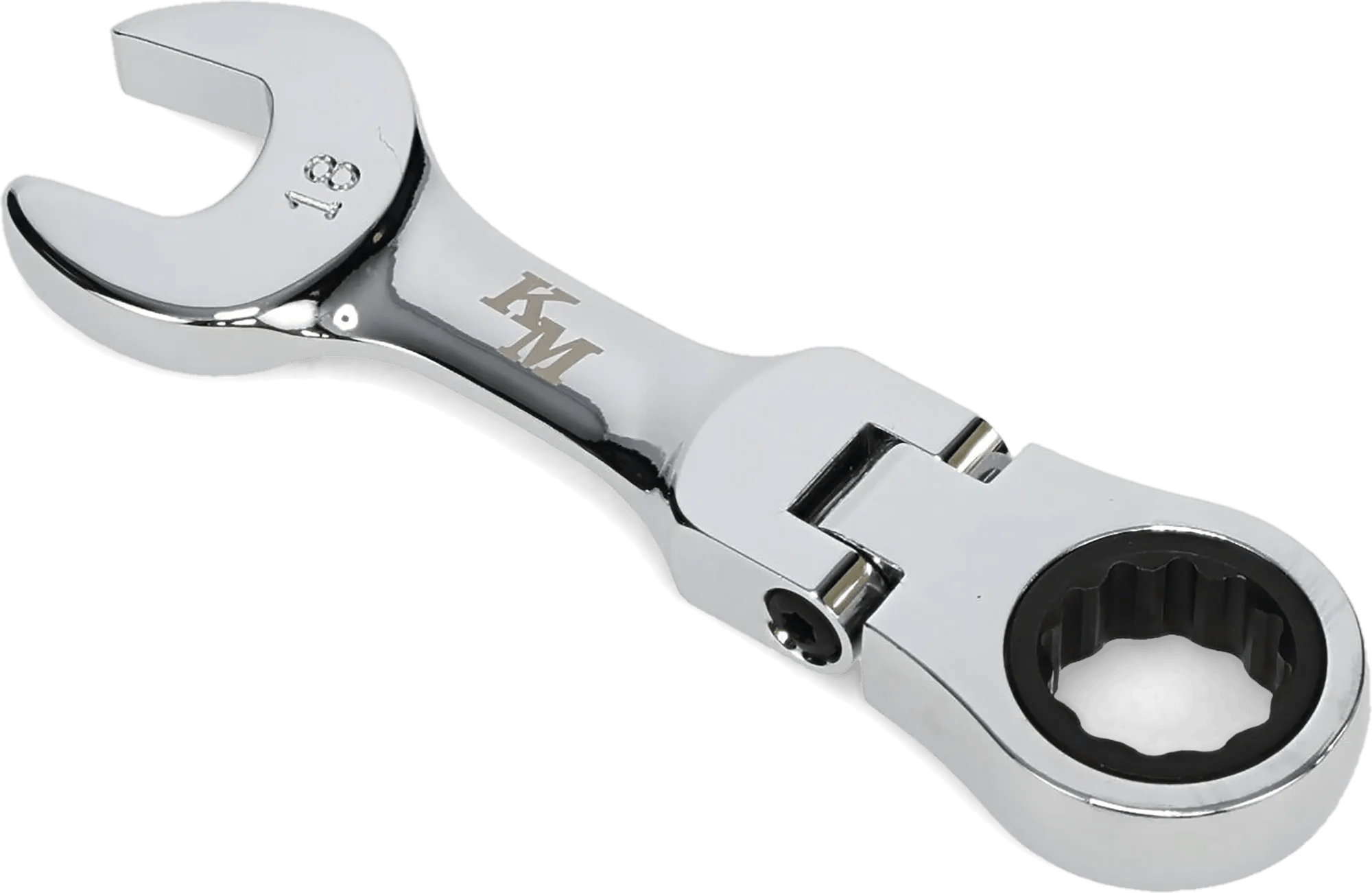 18 mm Flex Head Stubby Combination Wrench
