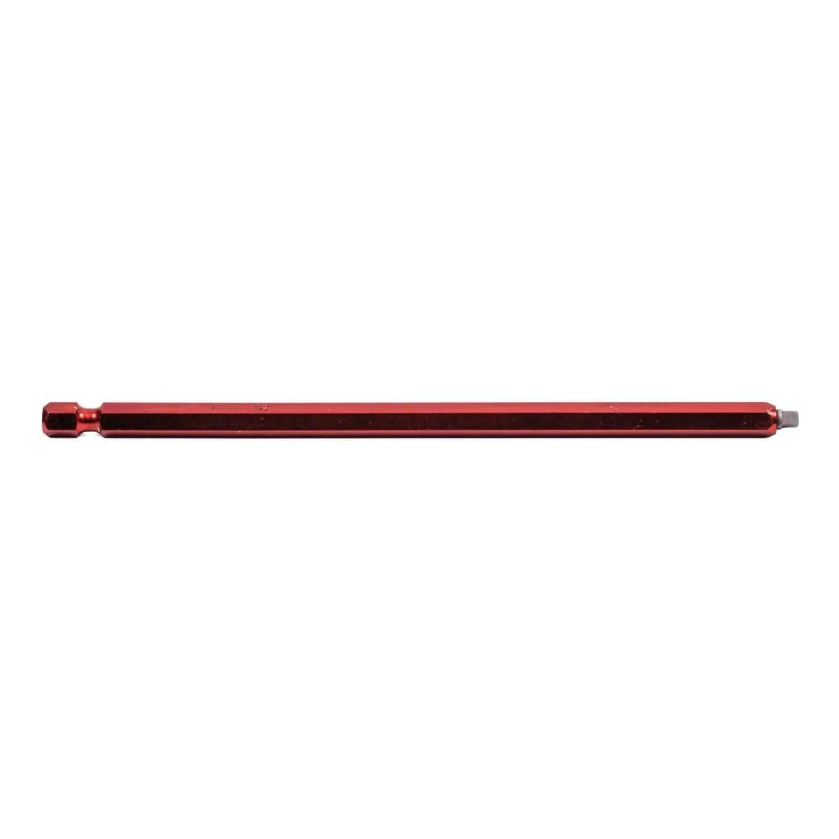 #2 x 6" Red Square Power Bit
