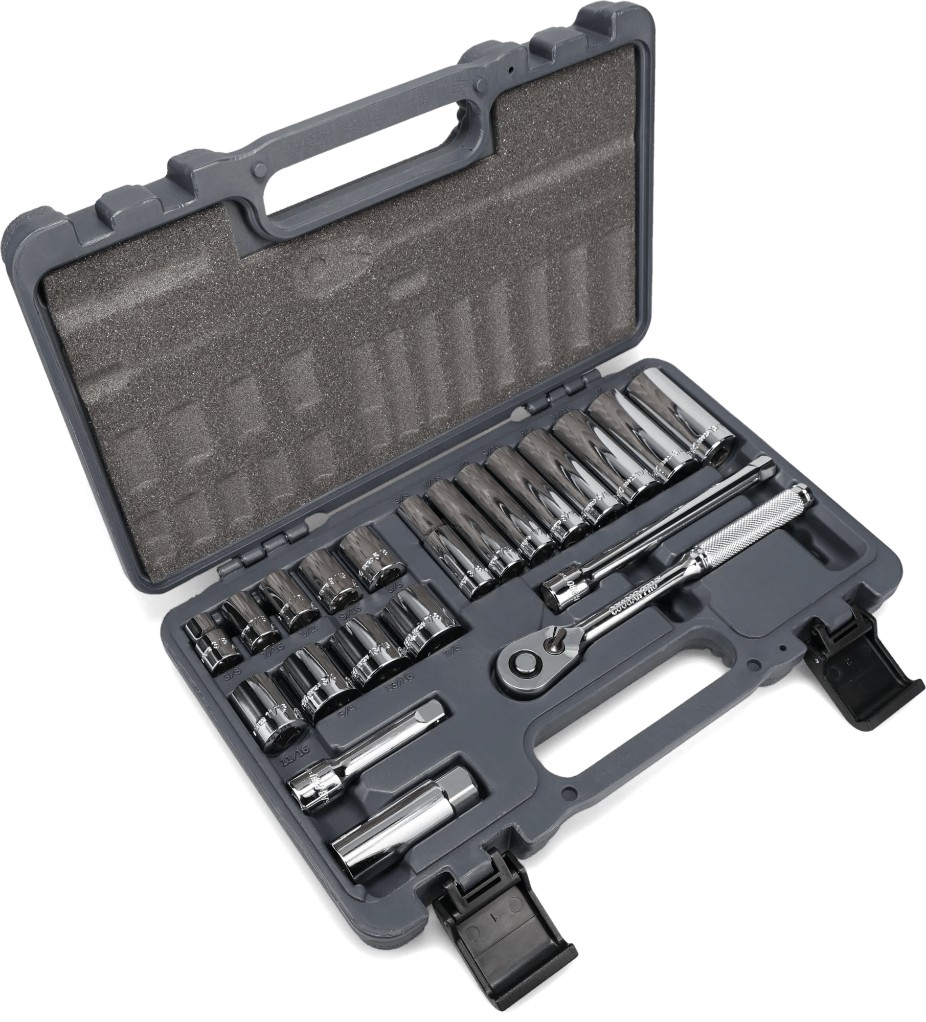 21 Piece 3/8" Cougar Pro™ Socket Sets