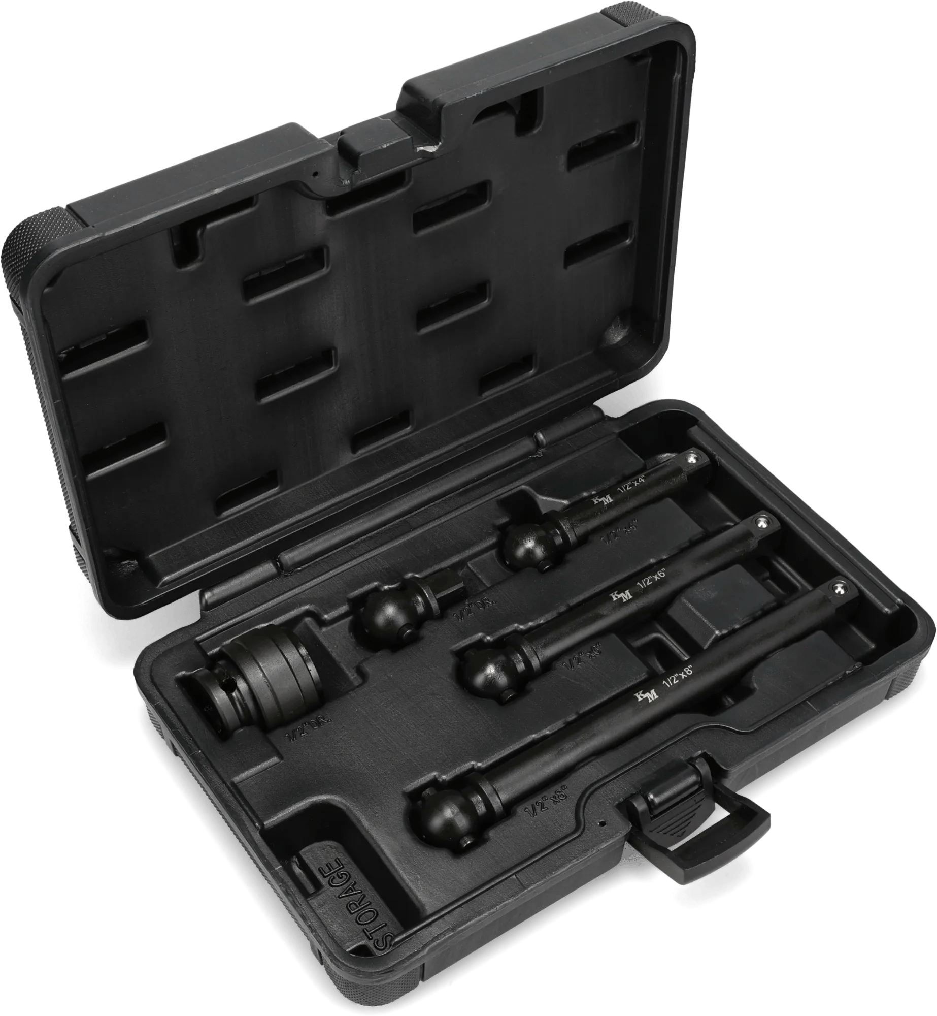 5 Piece Quick Change Impact Swivel Extension Set