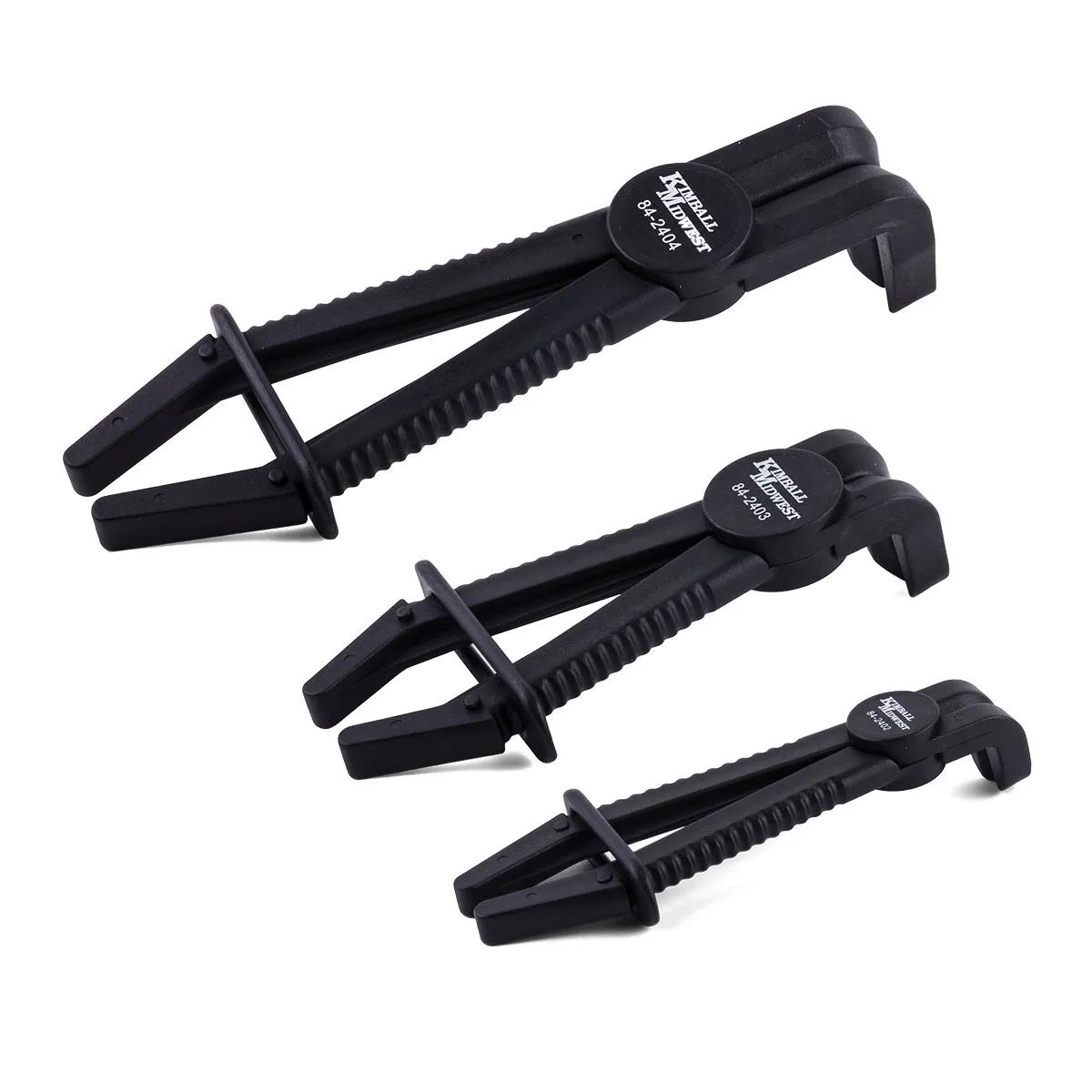 3 Piece 90° Hose Pinch Plier Set