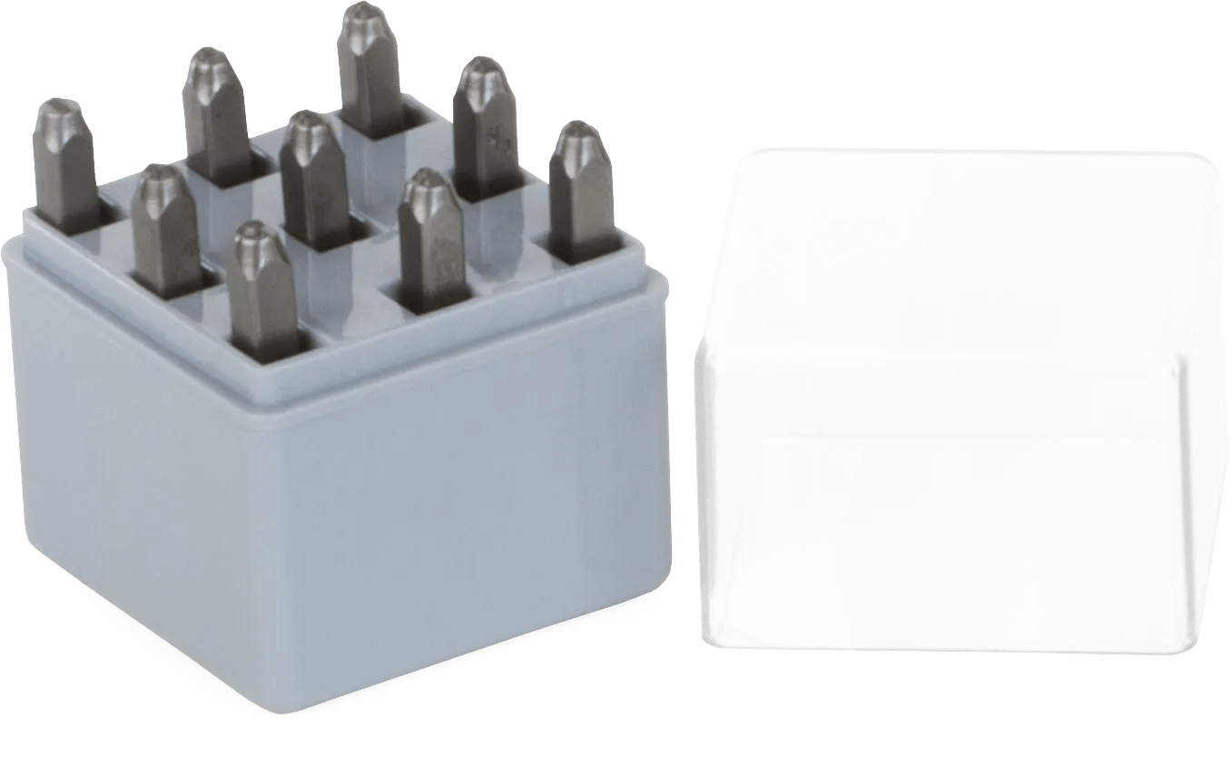 Number Metal Stamp Marking Set