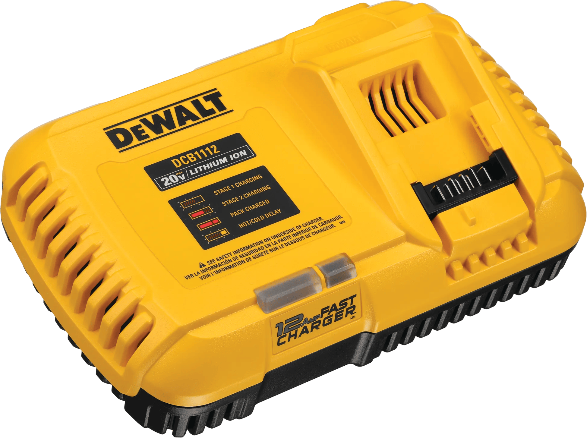 20V MAX*/FLEXVOLT® Fan Cooled Fast Charger