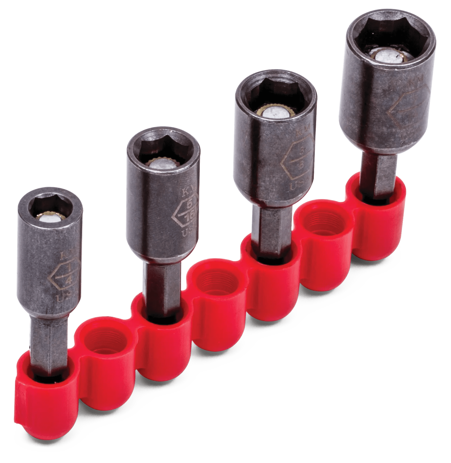 4 Piece Impact Grade Magnetic Nut Driver Set