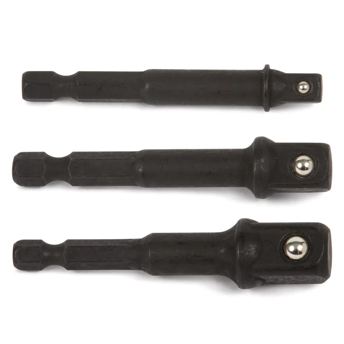 3 Piece (1/4" - 1/2") Impact Grade Socket Adapter Set