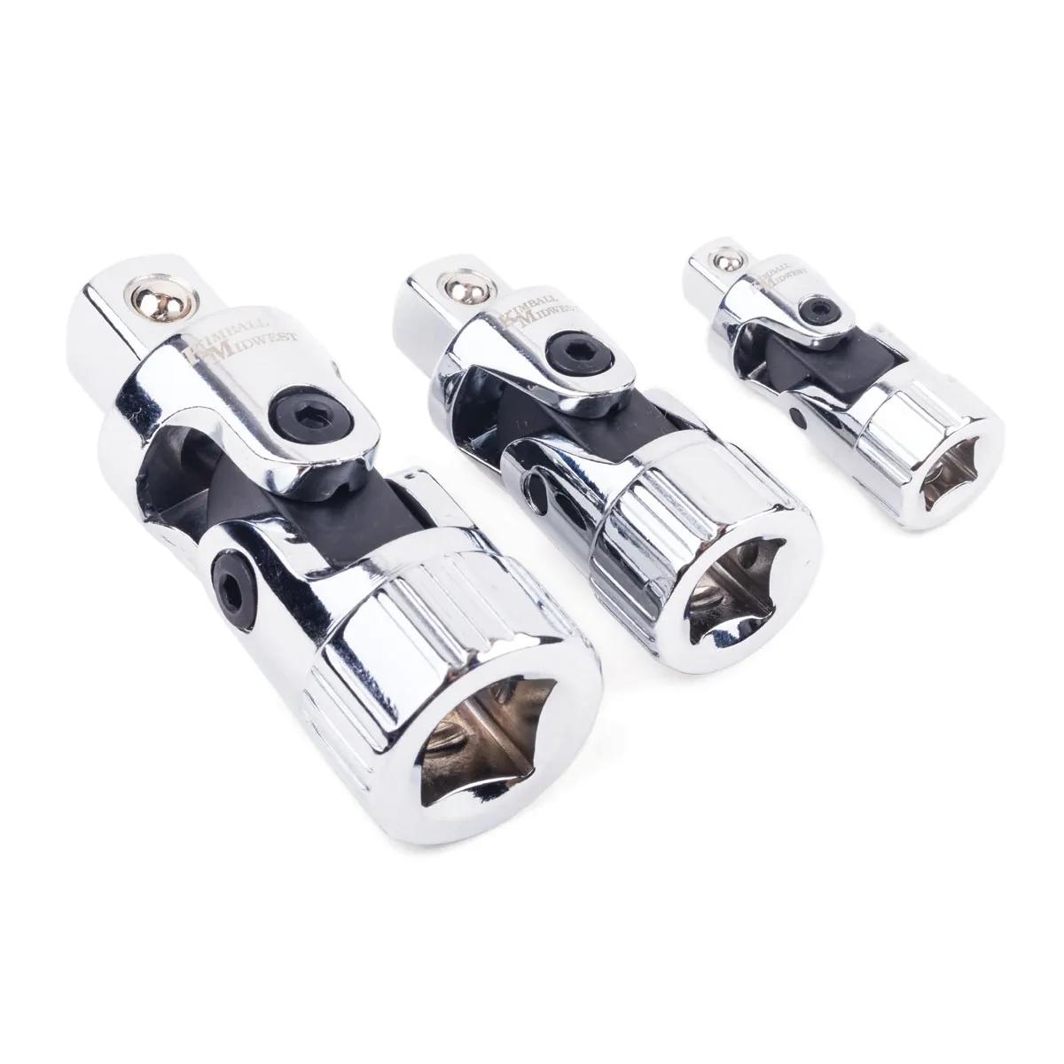3-Piece Spring Loaded Universal Joint Set