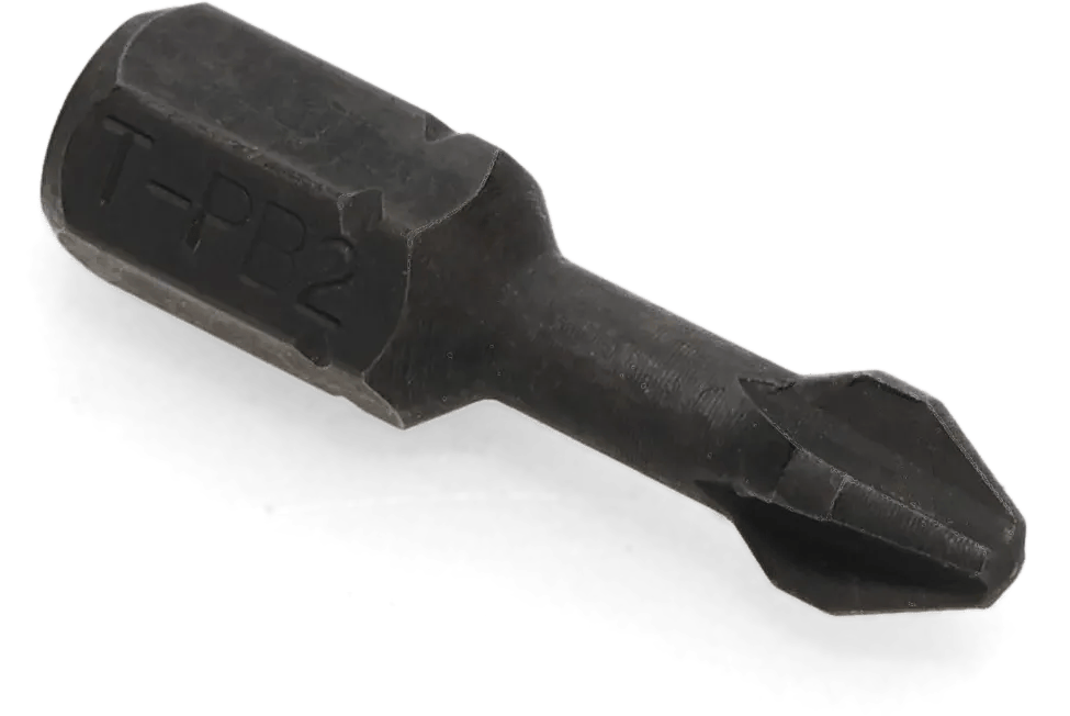 #2 x 1" Phillips Torsion Impact Insert Bit - 10 Pack