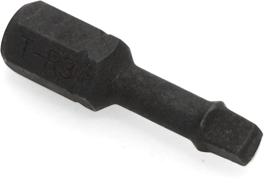#3 x 1" Square Torsion Impact Insert Bit - 5 Pack