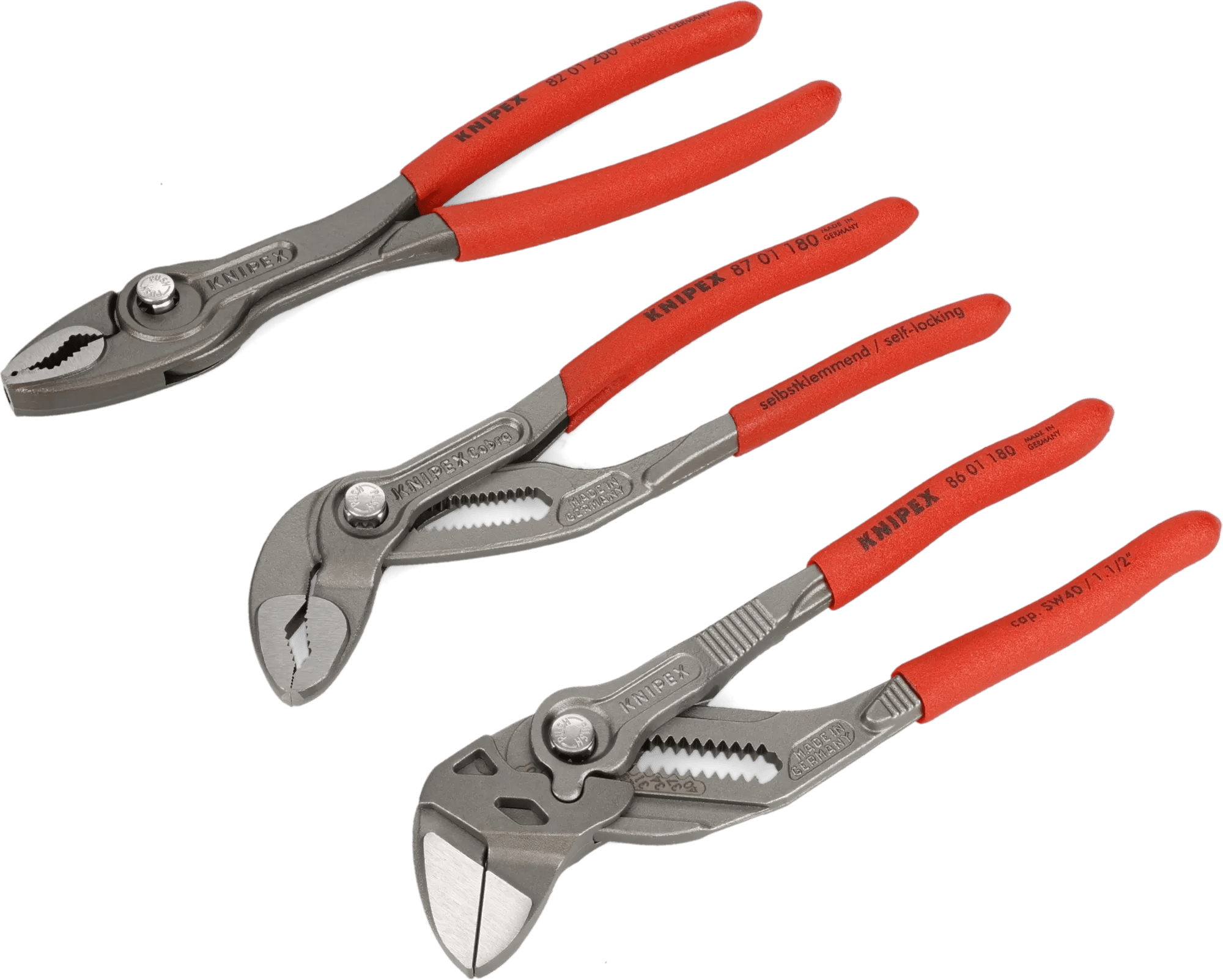 3 Piece Knipex® Top Pliers Set