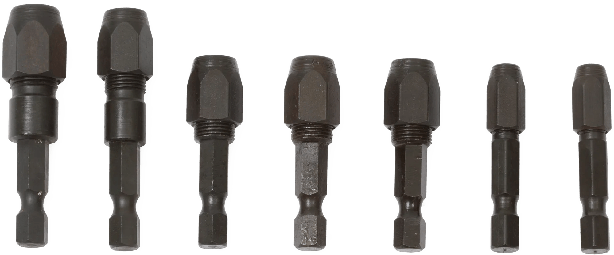 7 Piece (1/16" - 1/4") Drill Bit Adapter Set