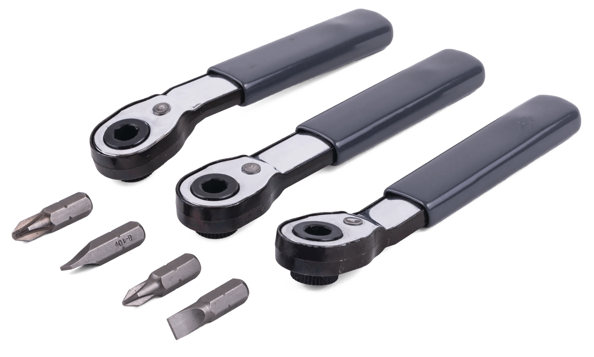 7 Piece Magnetic Ratcheting Insert Bit Wrench Set