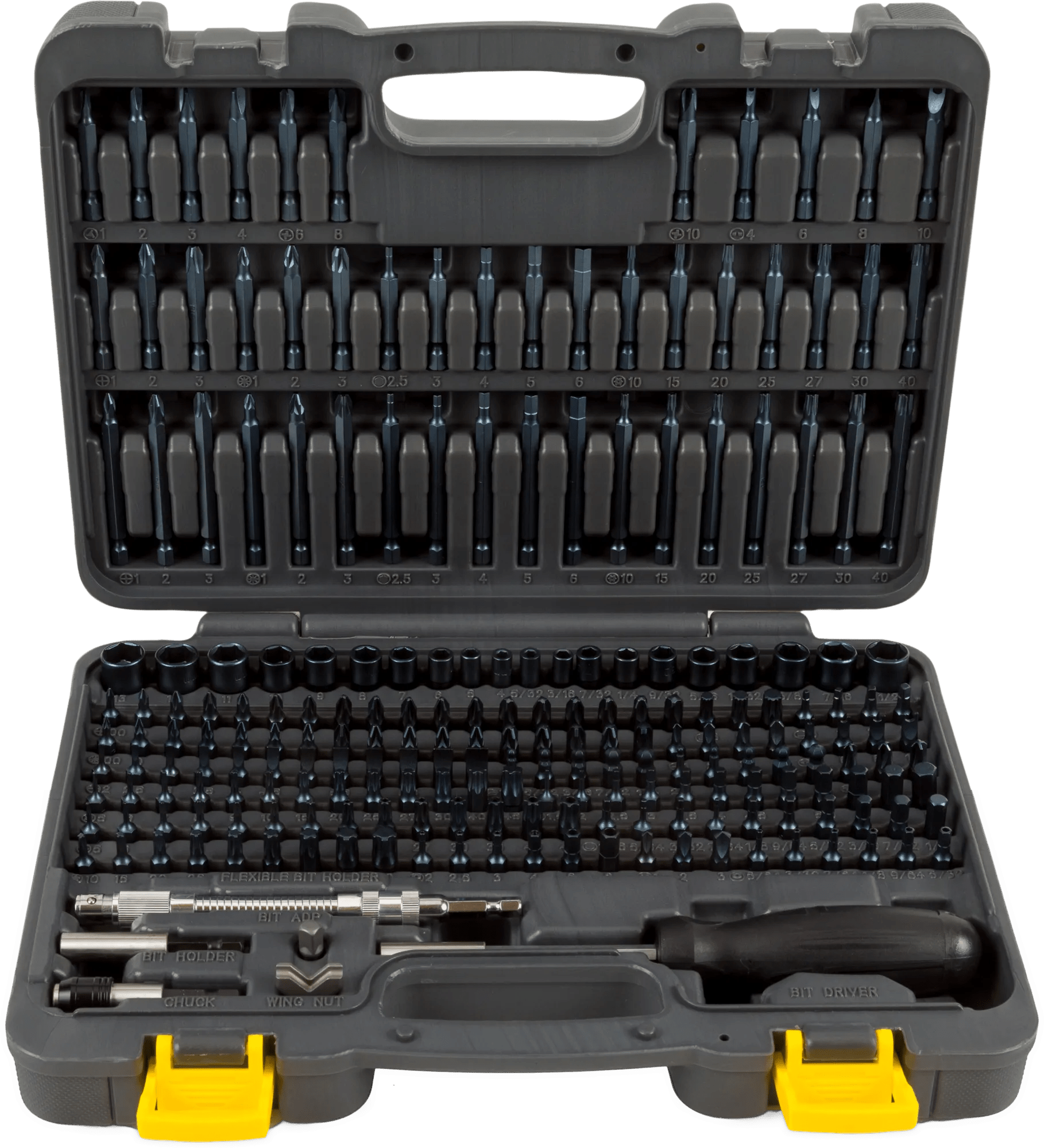 221 Piece Bit-Max Pro Master Insert Bit & Driver Kit