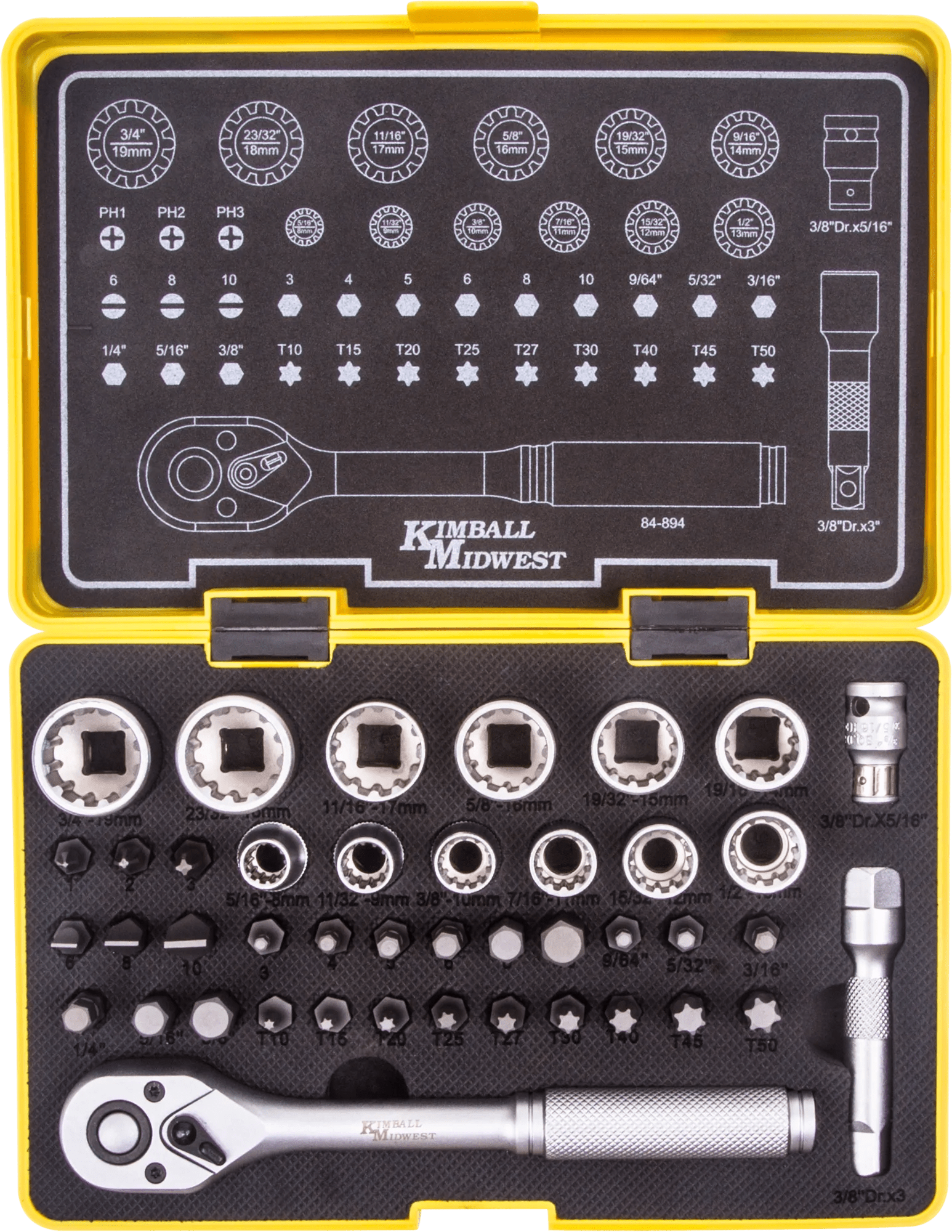 42 Piece Heavy Duty Compact Tool Set