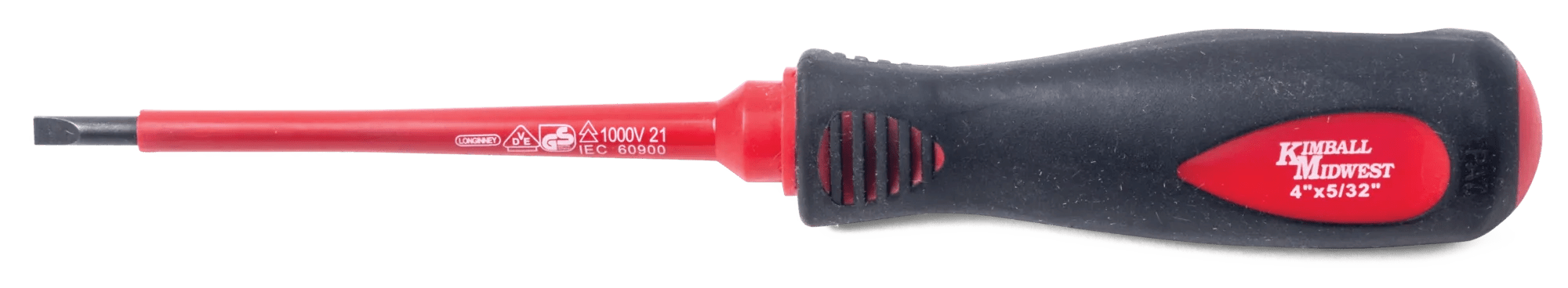 Insulated Slotted 5/32" Screwdriver
