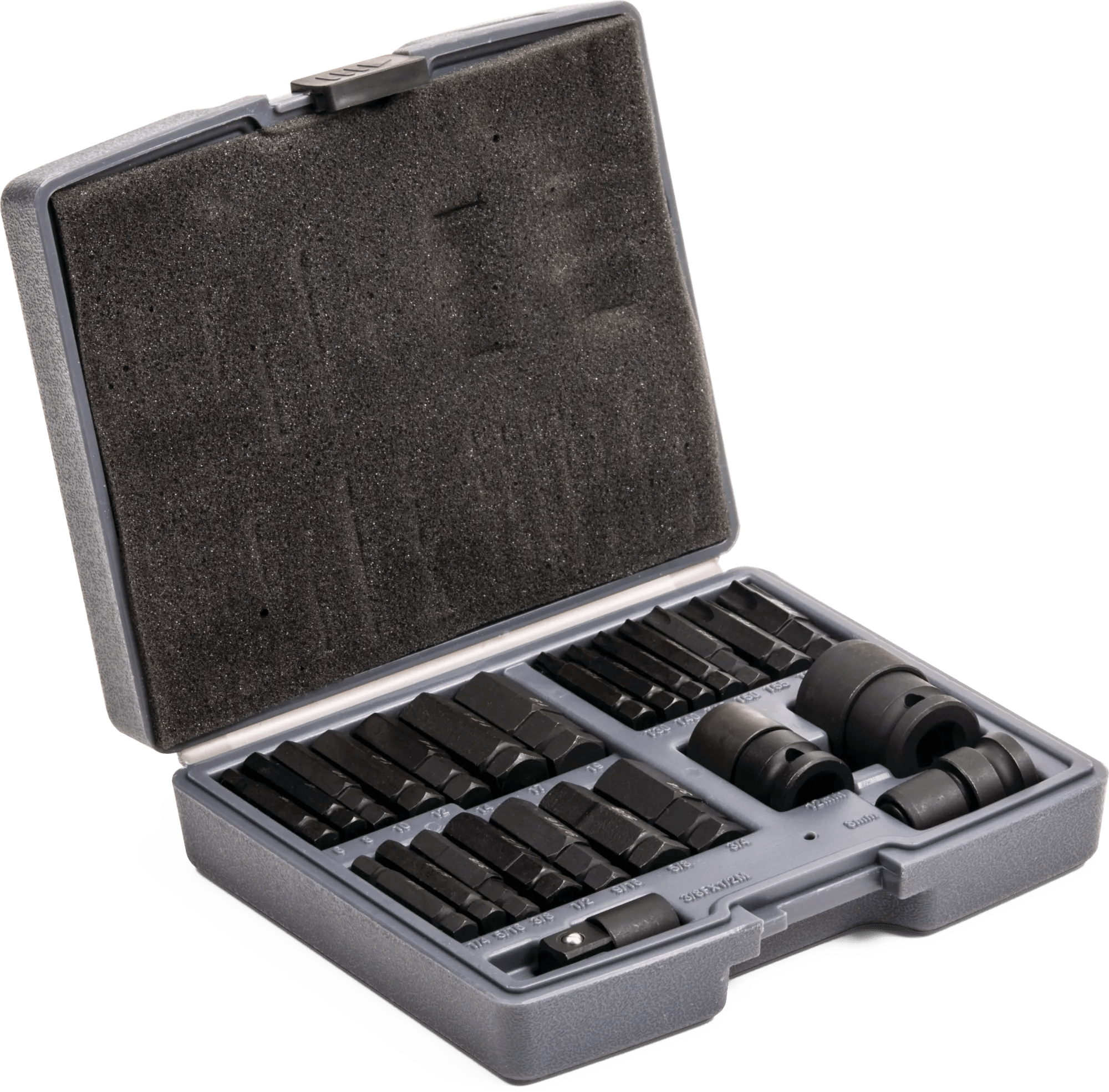 25 Piece Hex & Star Drive Impact Bit Set
