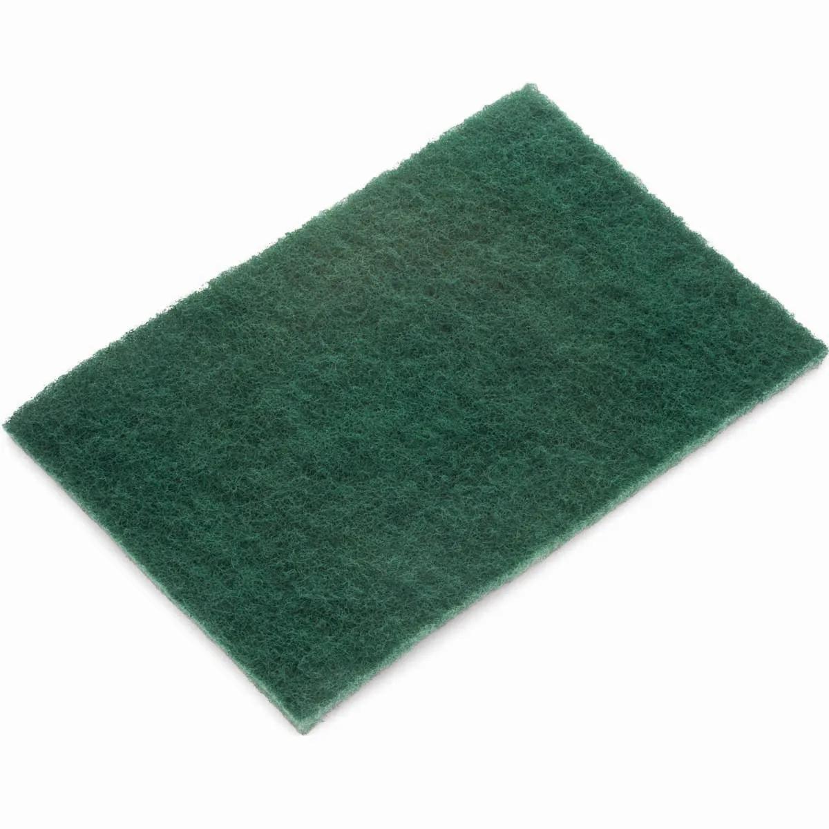 6" x 9" Green Scouring Kim-Brite™ Aluminum Oxide Hand Pad - 10 Pack