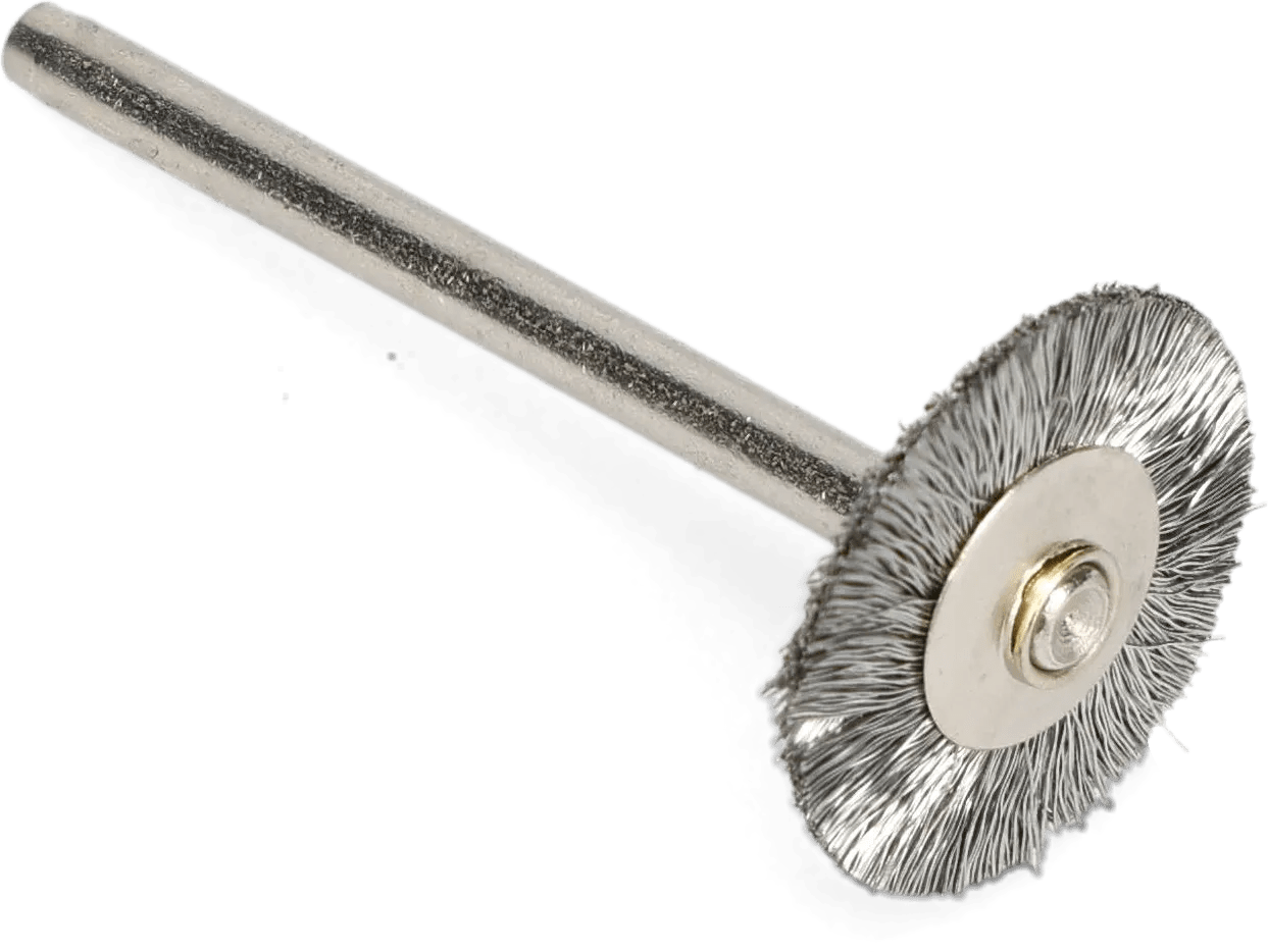 3/4" x 3/16" Steel Wire Fill Wheel Brush