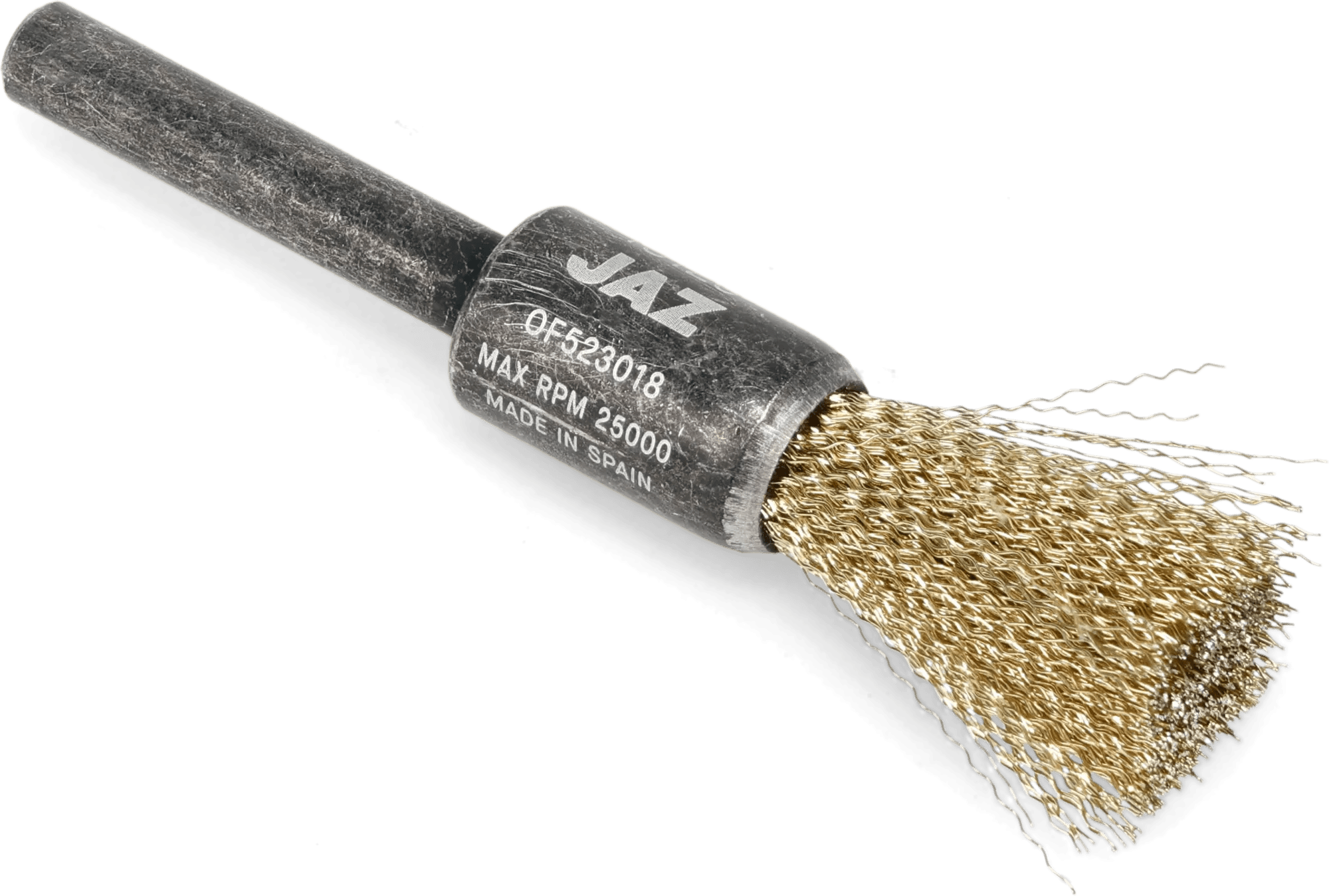 1/2" x .006 x 1" Solid End Crimped Wire End Brush
